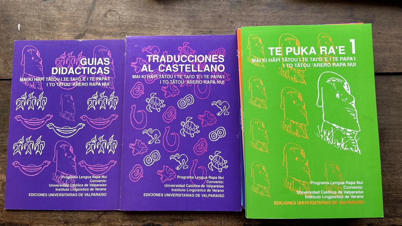 Te Toru Puka curso completo Rapa nui. Ocho tomos
