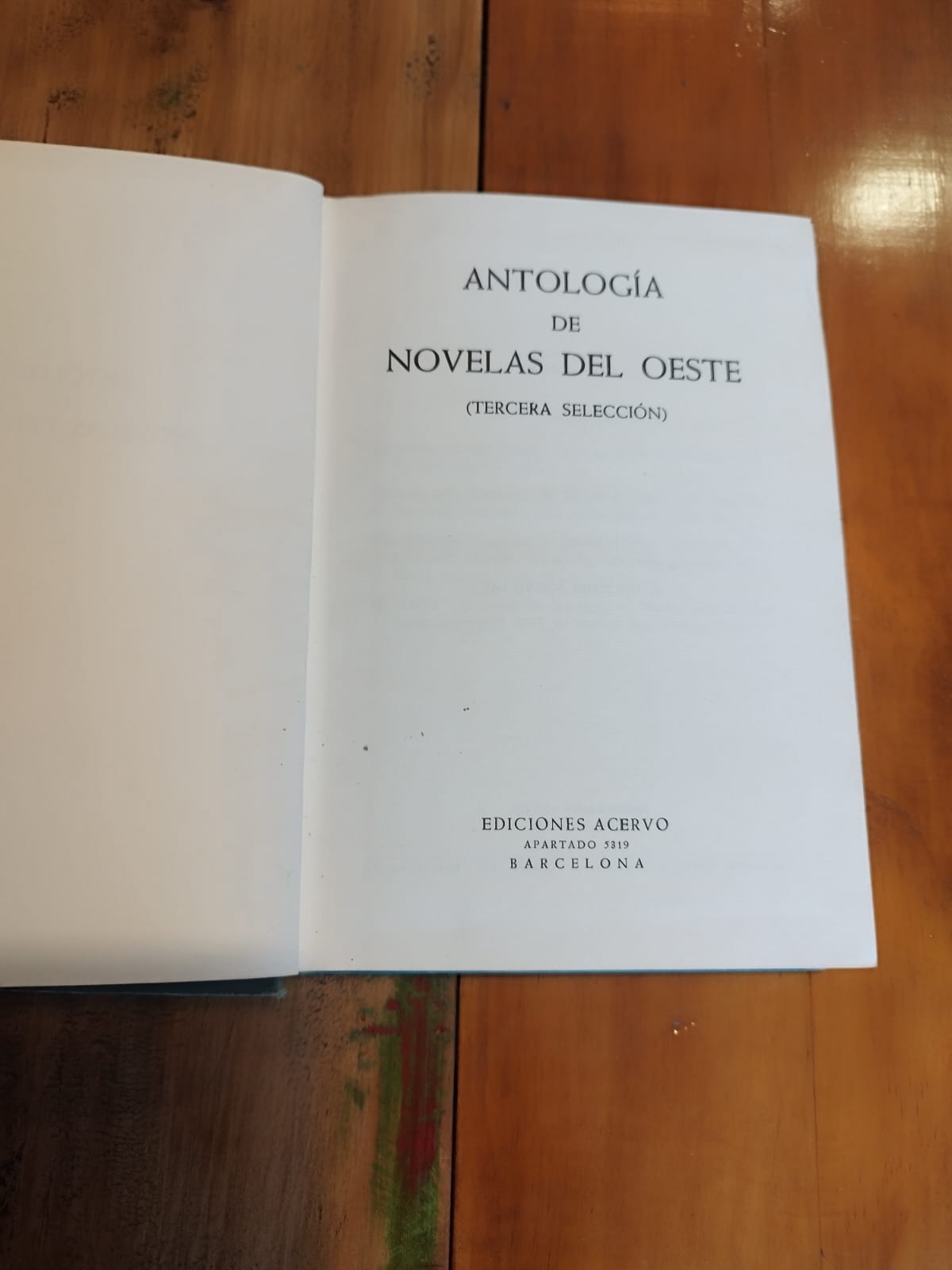 Antología de novelas del Oeste