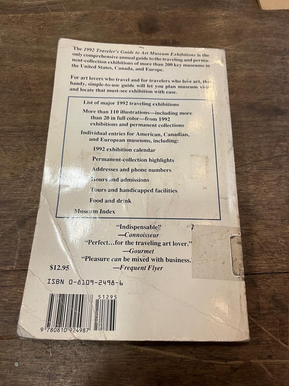 1992 Traveler´guide to Art Museum Exhibition