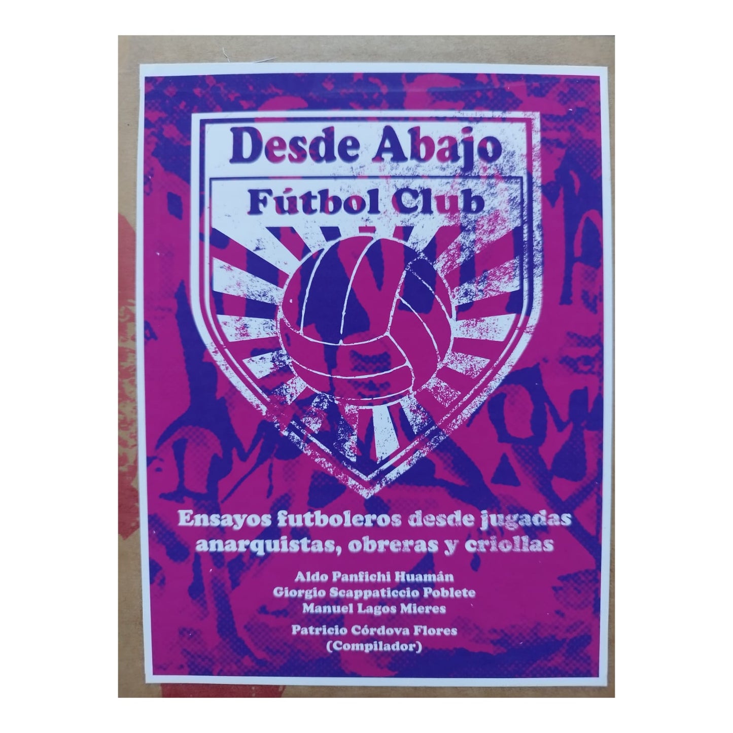 Desde Abajo. Ensayos futboleros desde jugadas anarquistas, obreras y criollas