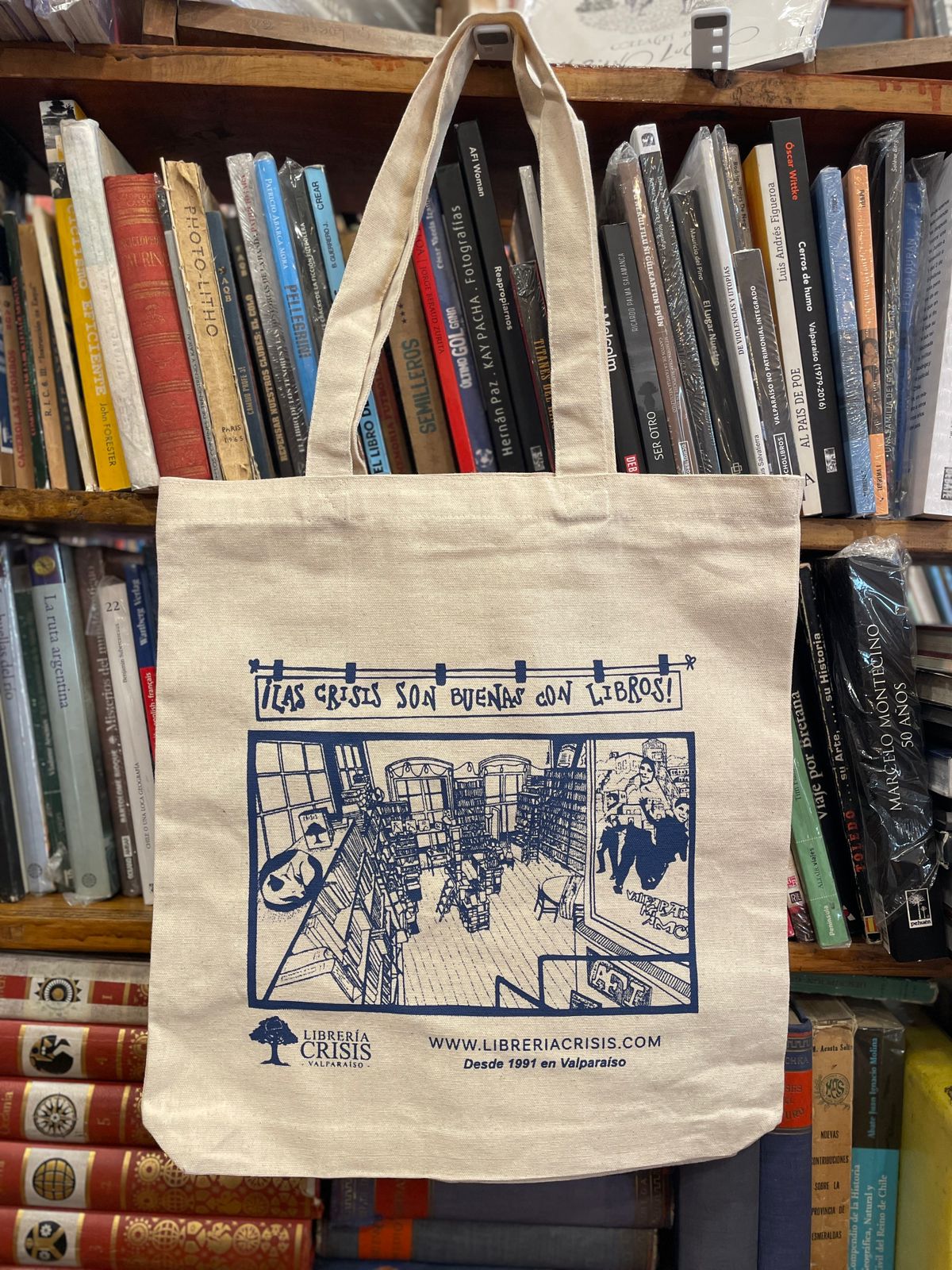 Bolsas Tote Bags Librería Crisis Oferta Aniversario