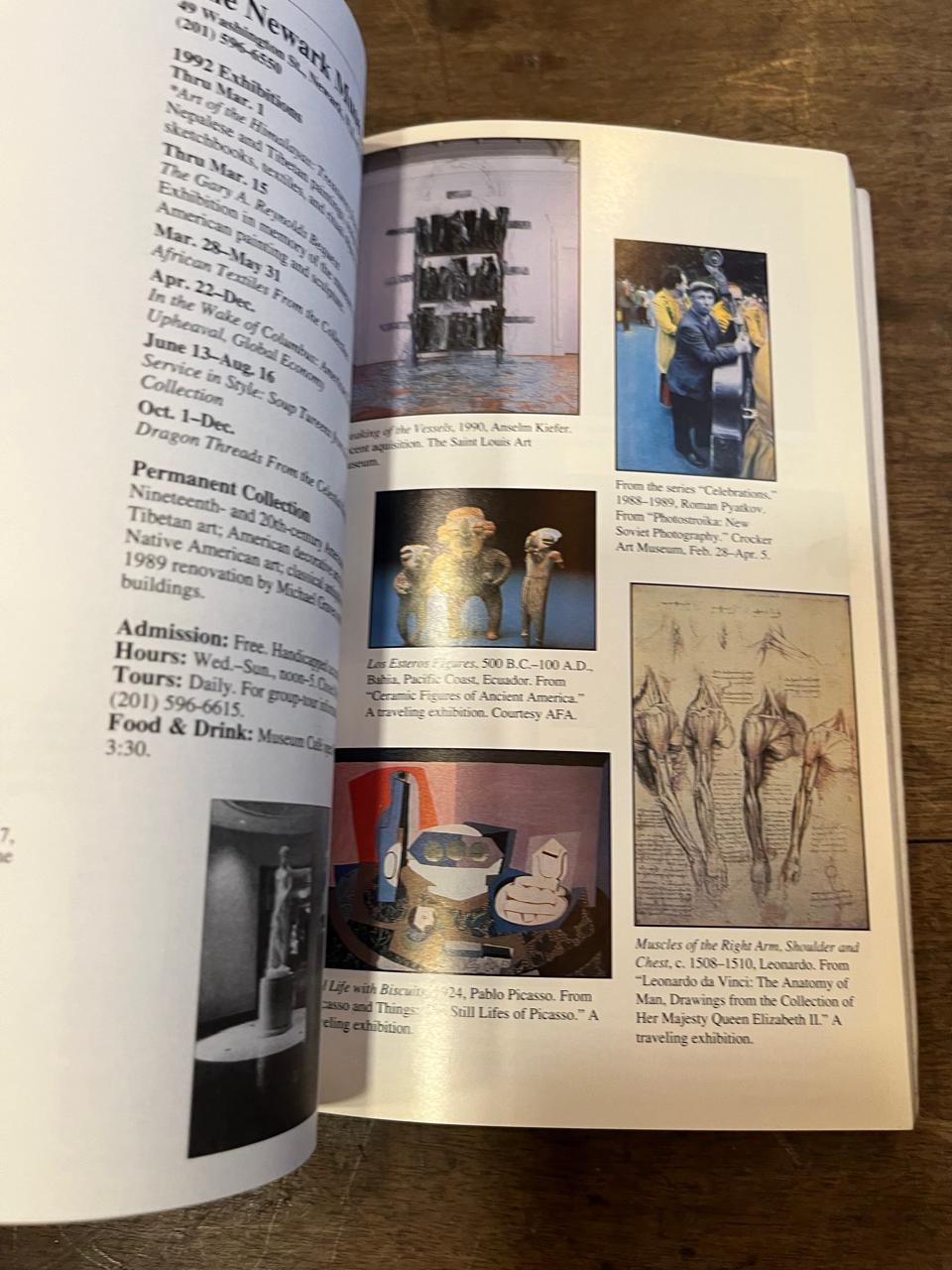 1992 Traveler´guide to Art Museum Exhibition