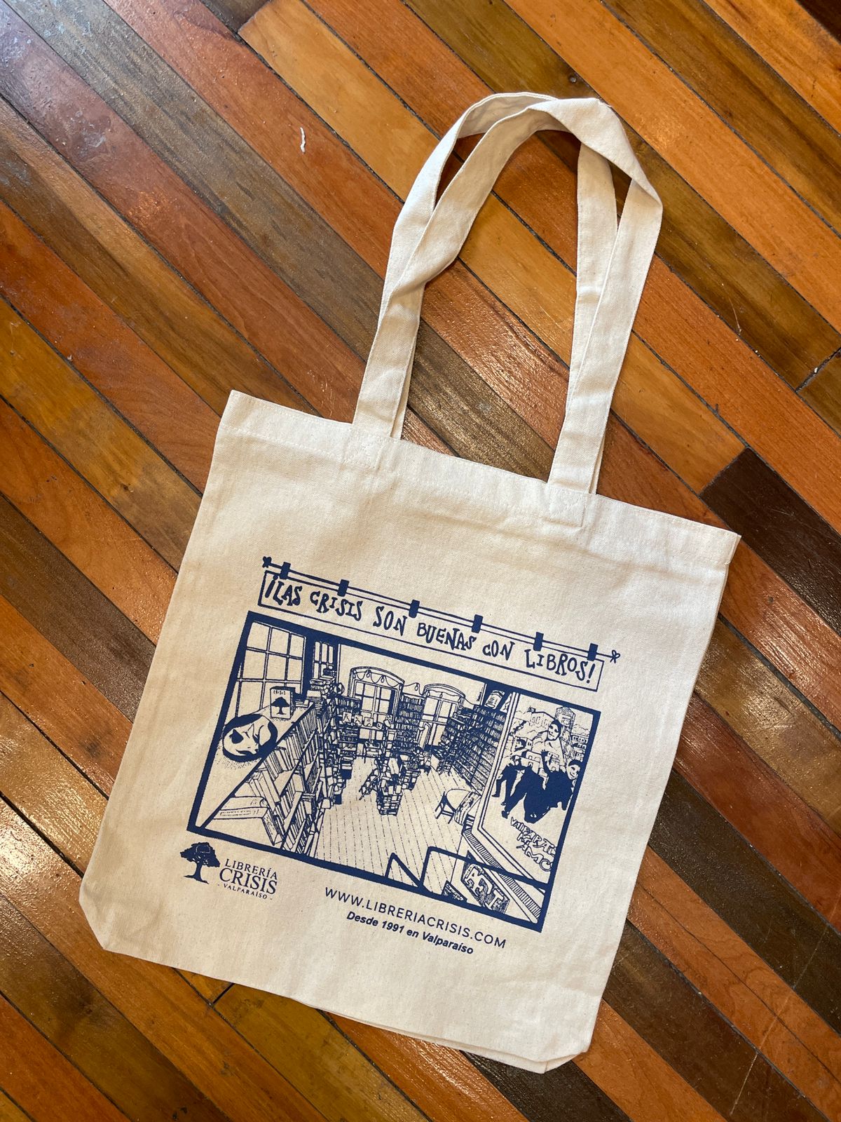 Bolsas Tote Bags Librería Crisis Oferta Aniversario