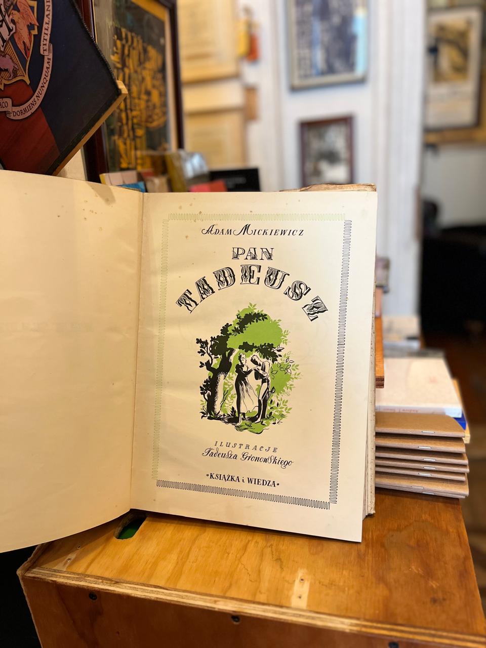 Pan tadeusz. Polaco.