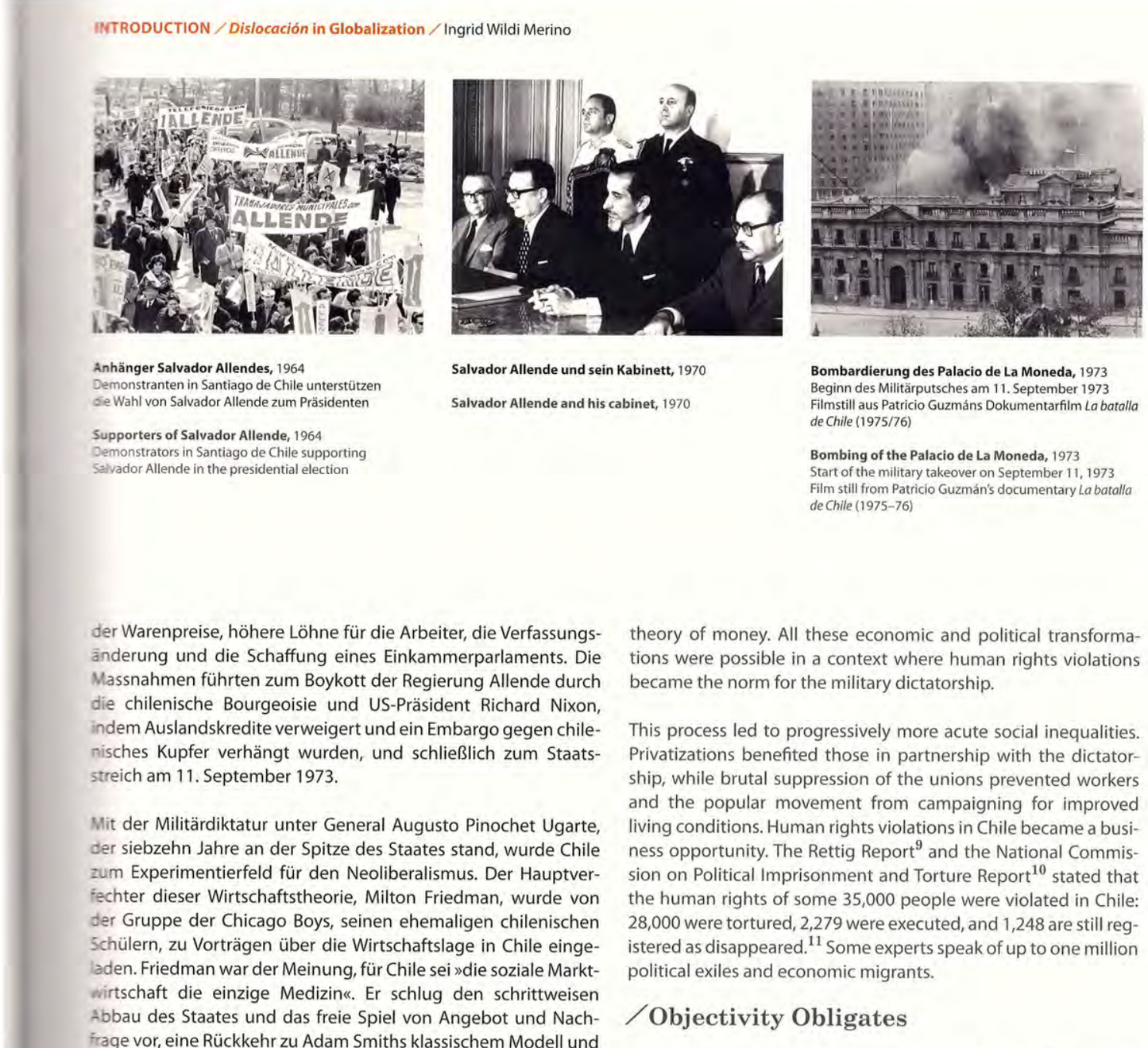 Dislocación. Kullturelle Verortung in Zeiteng
