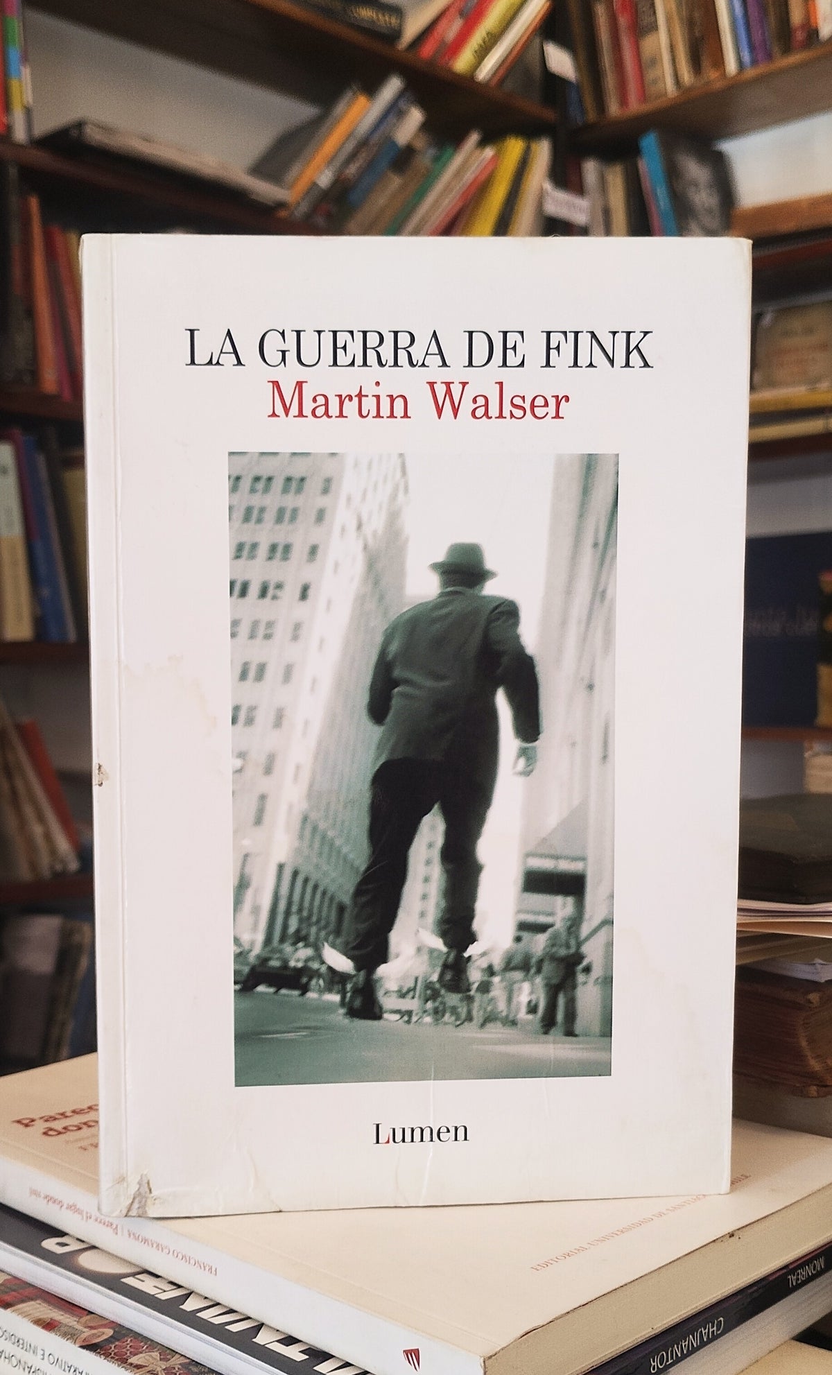 La guerra de Fink. Libro rescatado del incendio