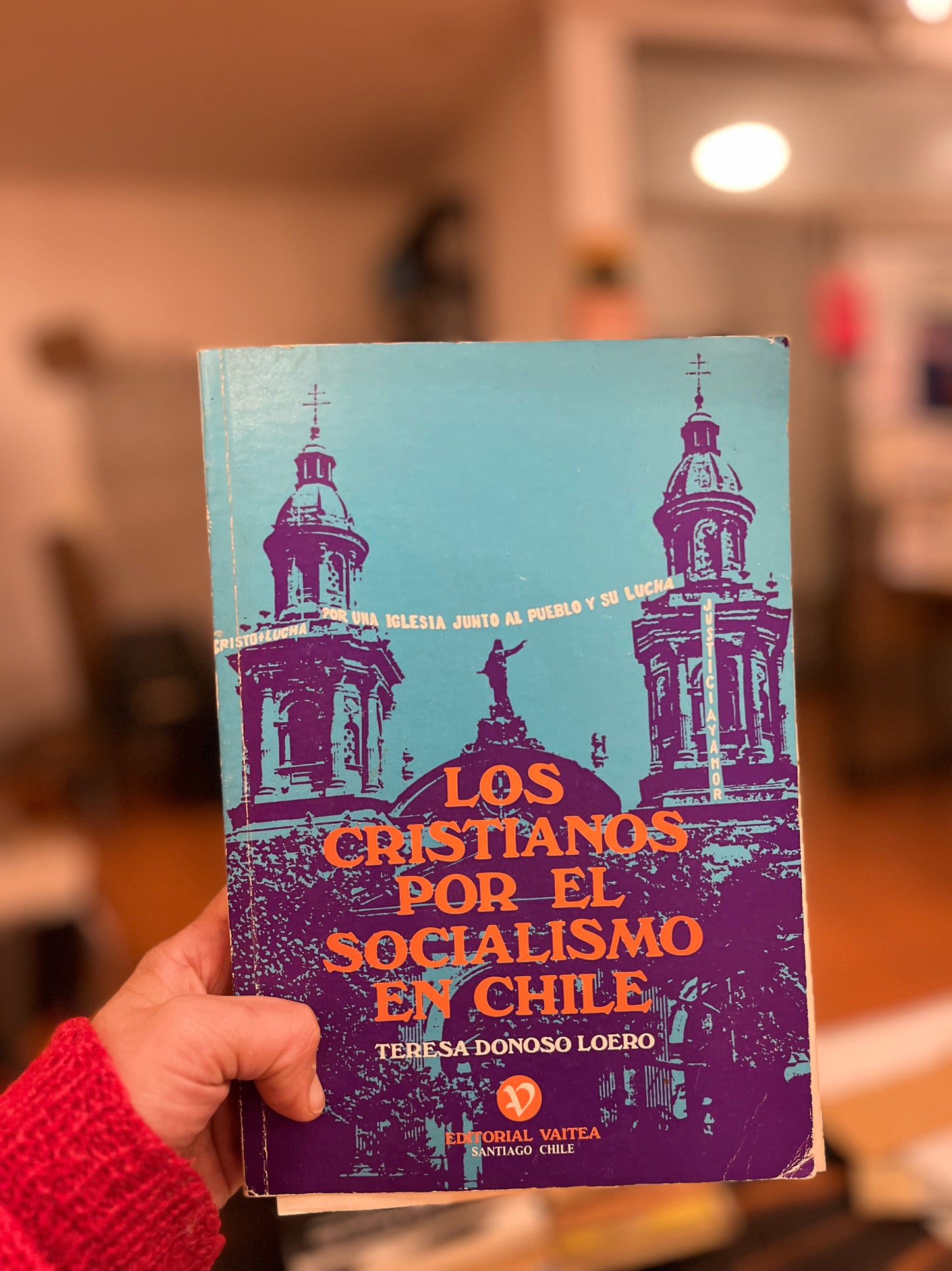 Los cristianos por el socialismo en Chile. Libro rescatado del incendio