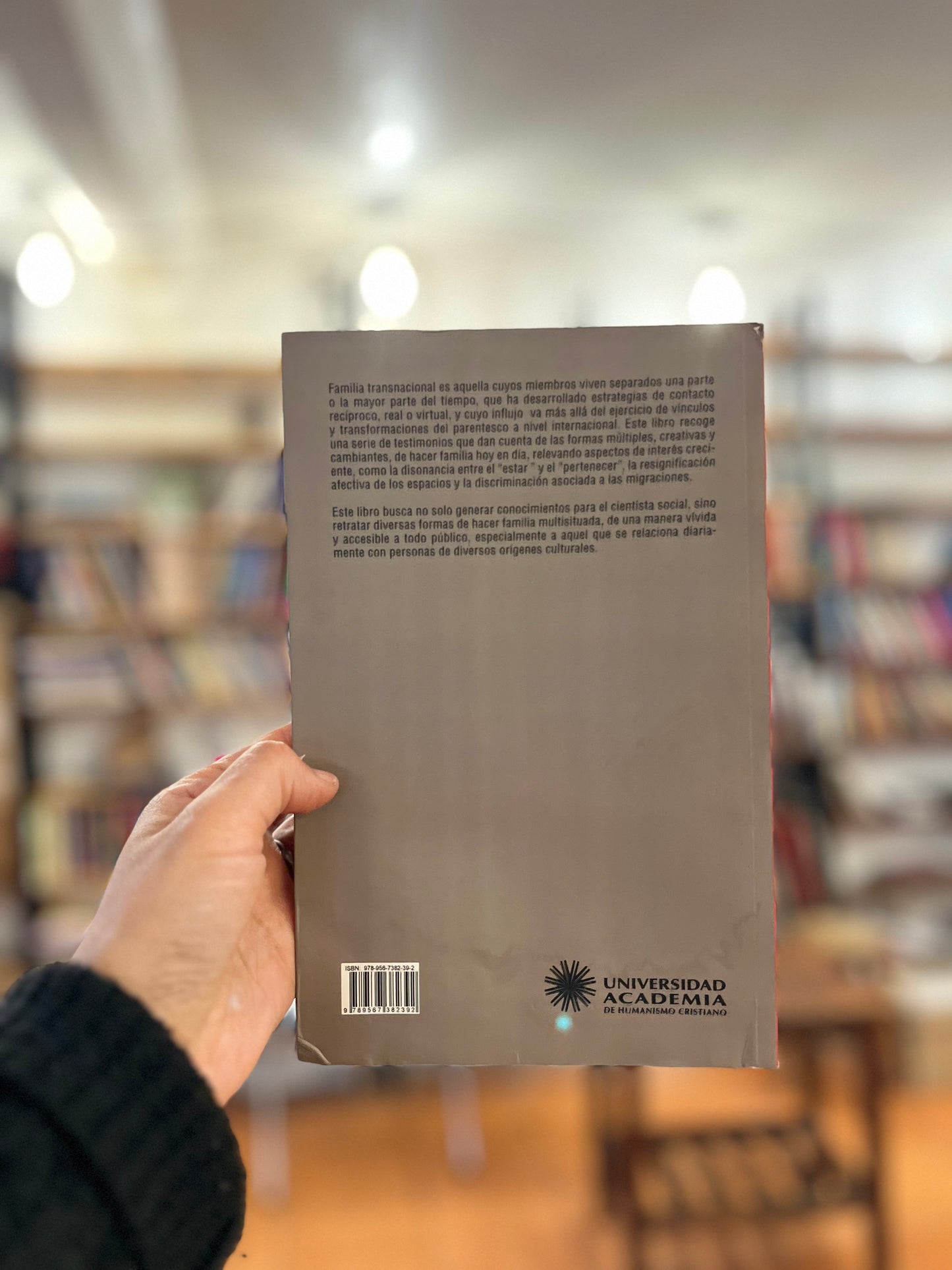 Familias transnacionales desde el sur. Libro rescatado del incendio