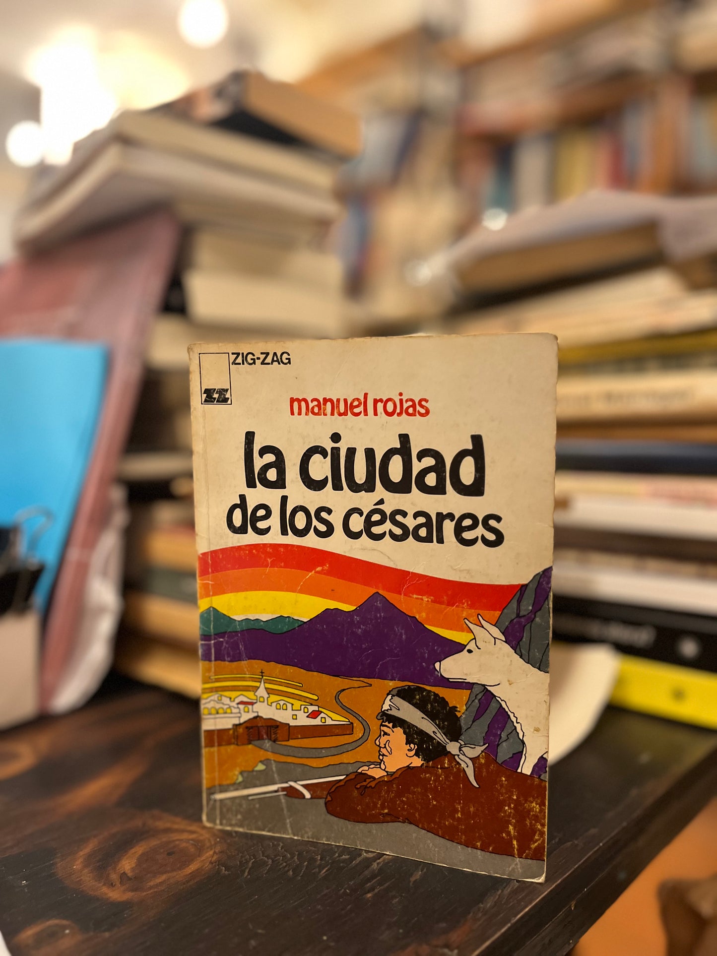 La ciudad de los Césares. Libro rescatado del incendio