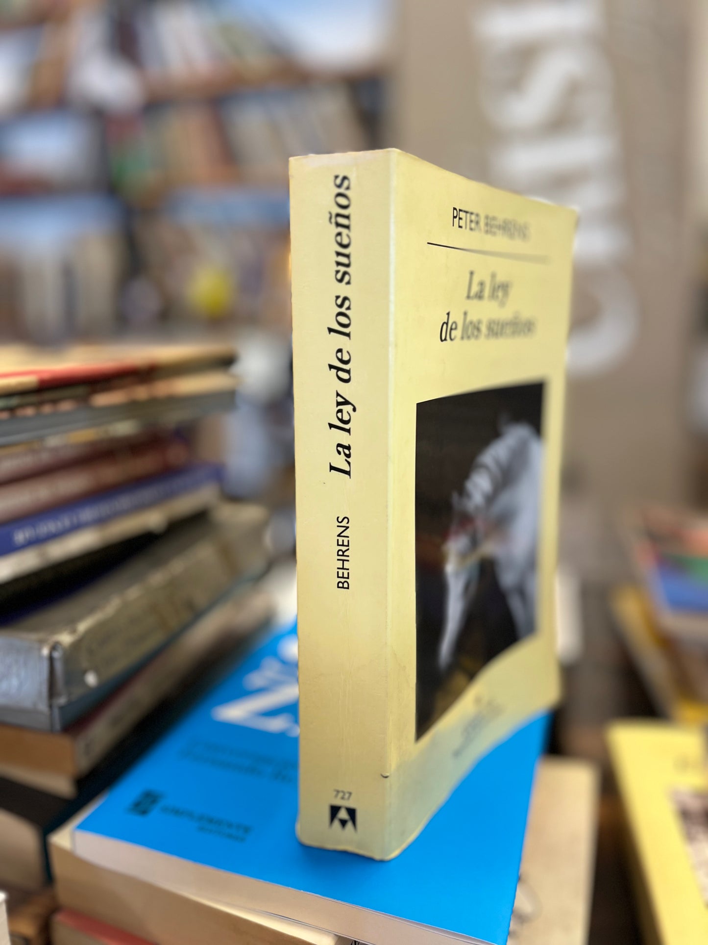 La ley de los sueños. Libro rescatado del incendio.