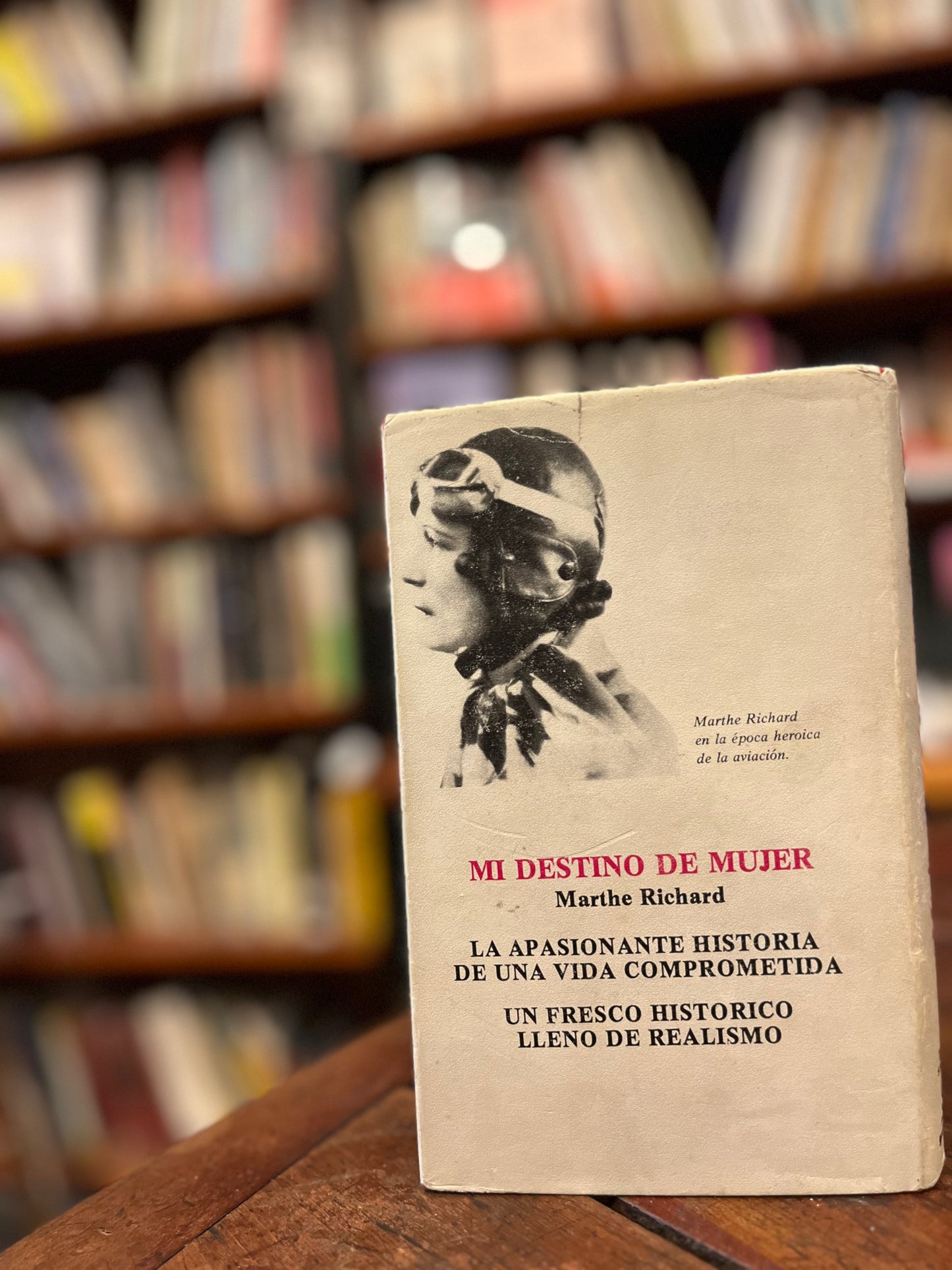 Mi destino de mujer. Biografía primera aviadora