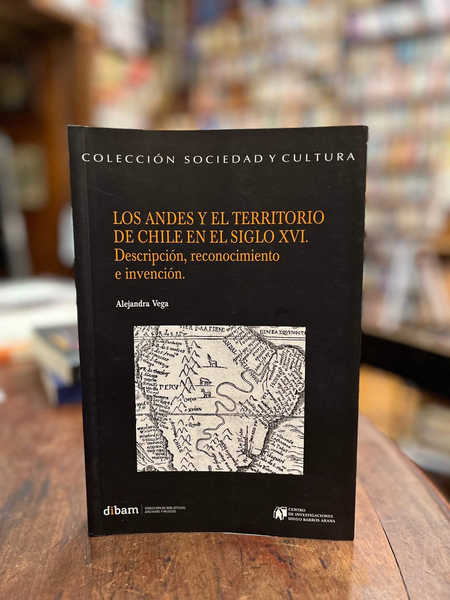 Los Andes y el territorio de Chile en el siglo XVI