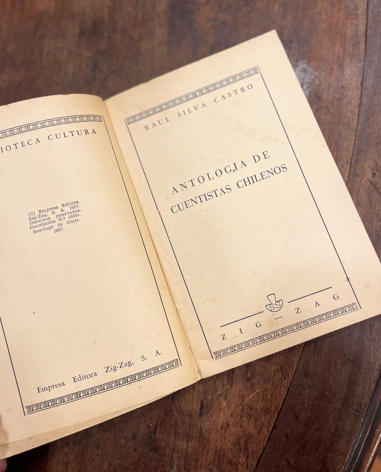 Antología de cuentistas chilenos