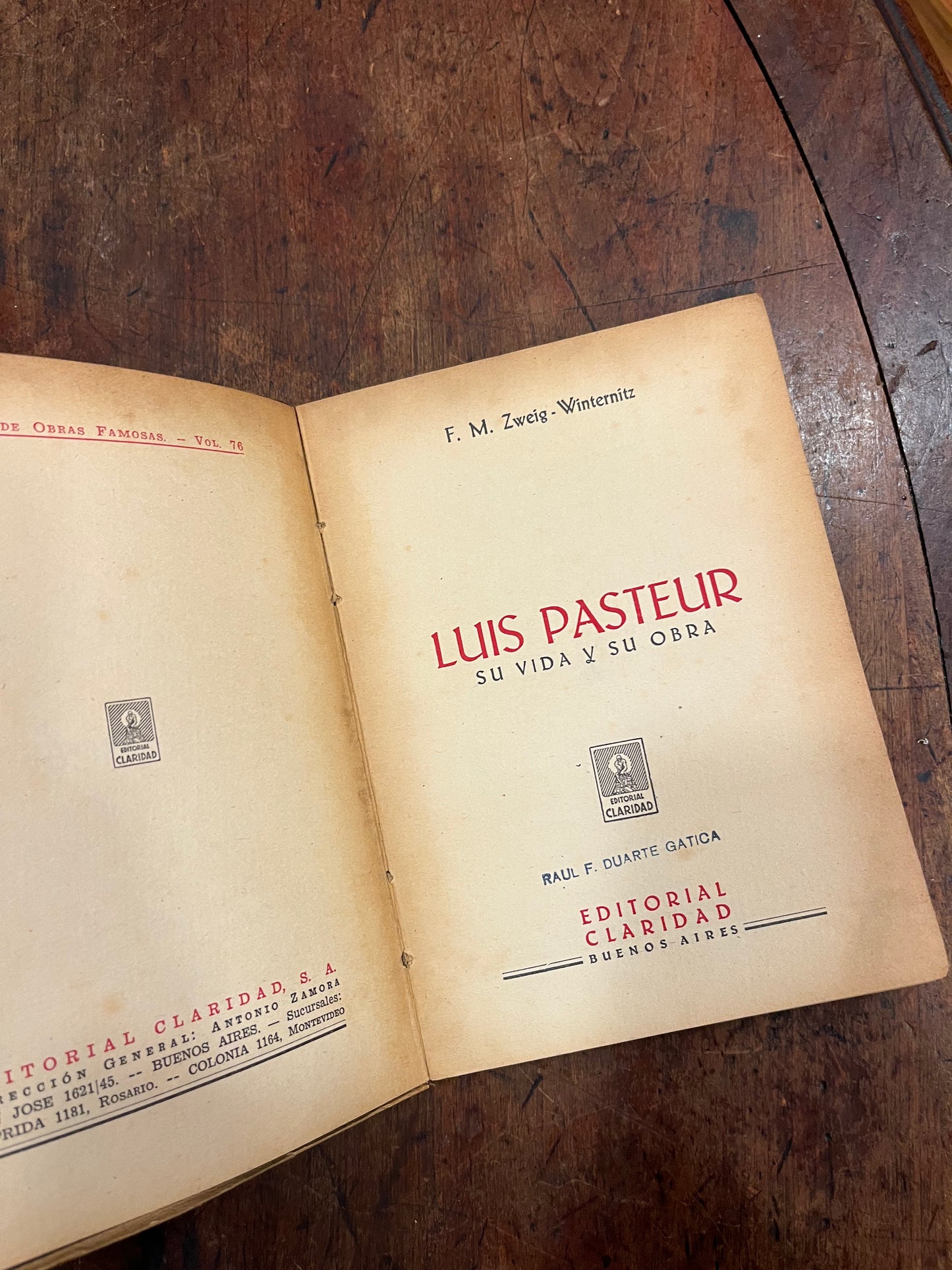 Vida y obra de Luis Pasteur