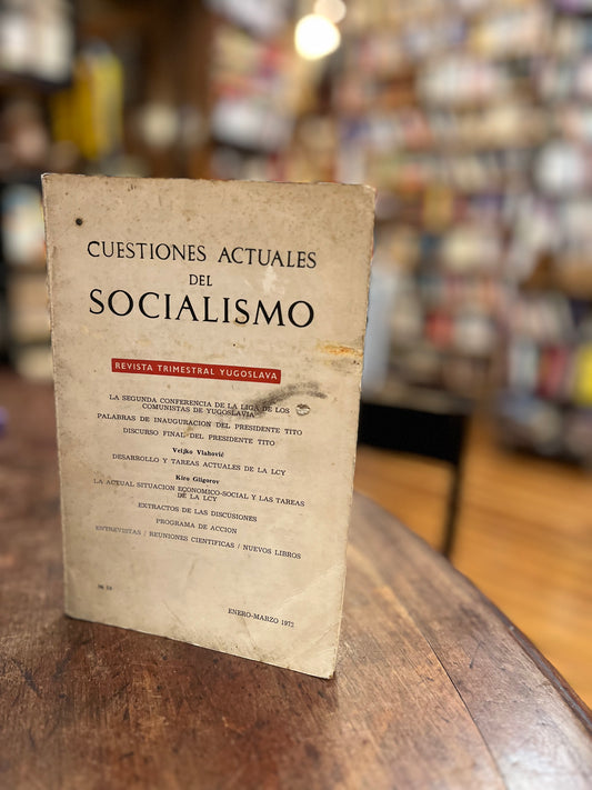 Cuestiones actuales del socialismo