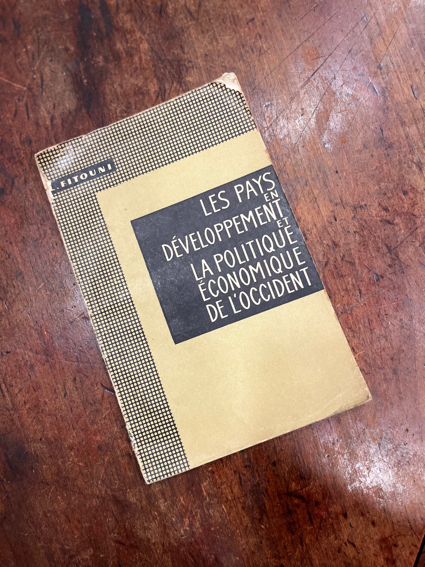 Les pays en development et la politique economique d' occident