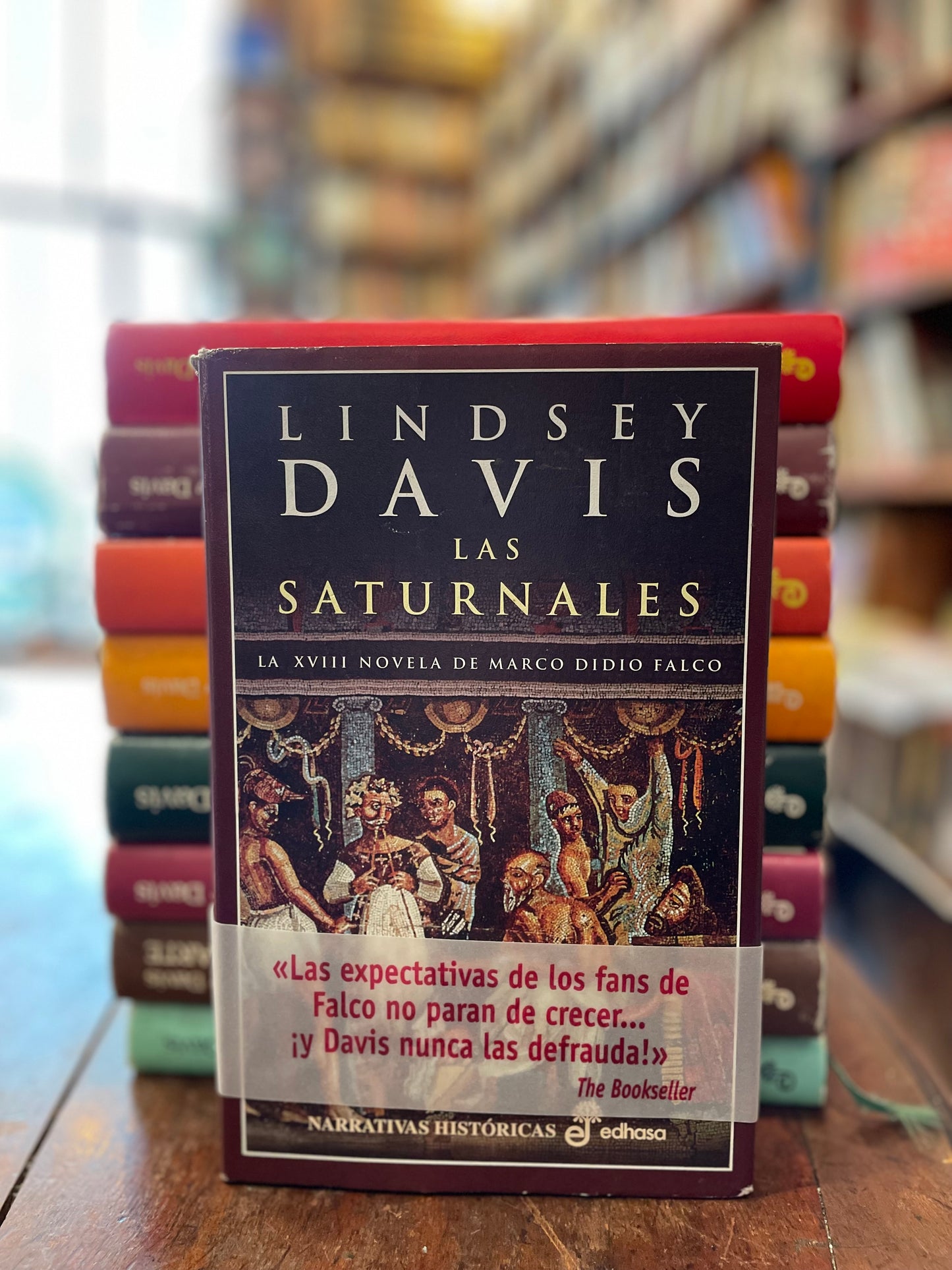 Las Saturnales. La XVIII Novela de Marco Didio Falco