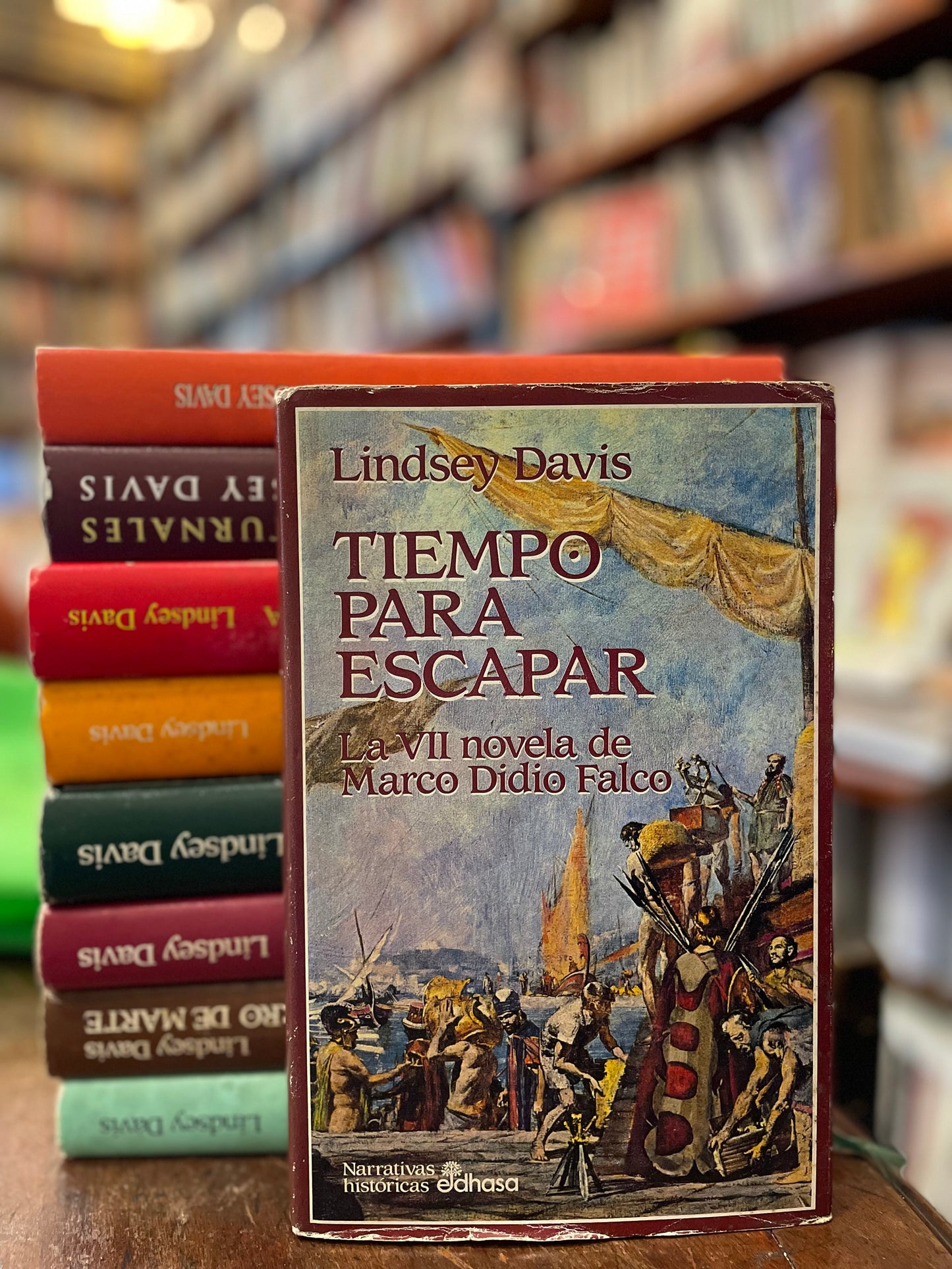 Tiempo para escapar. La VII novela de Marco Didio Falco