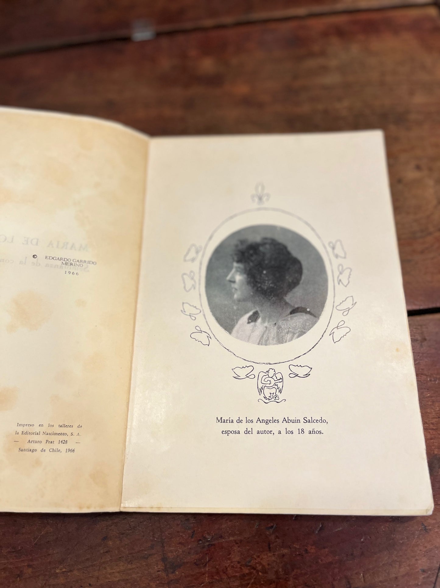 María de los Ángeles. Semblanza de la compañera