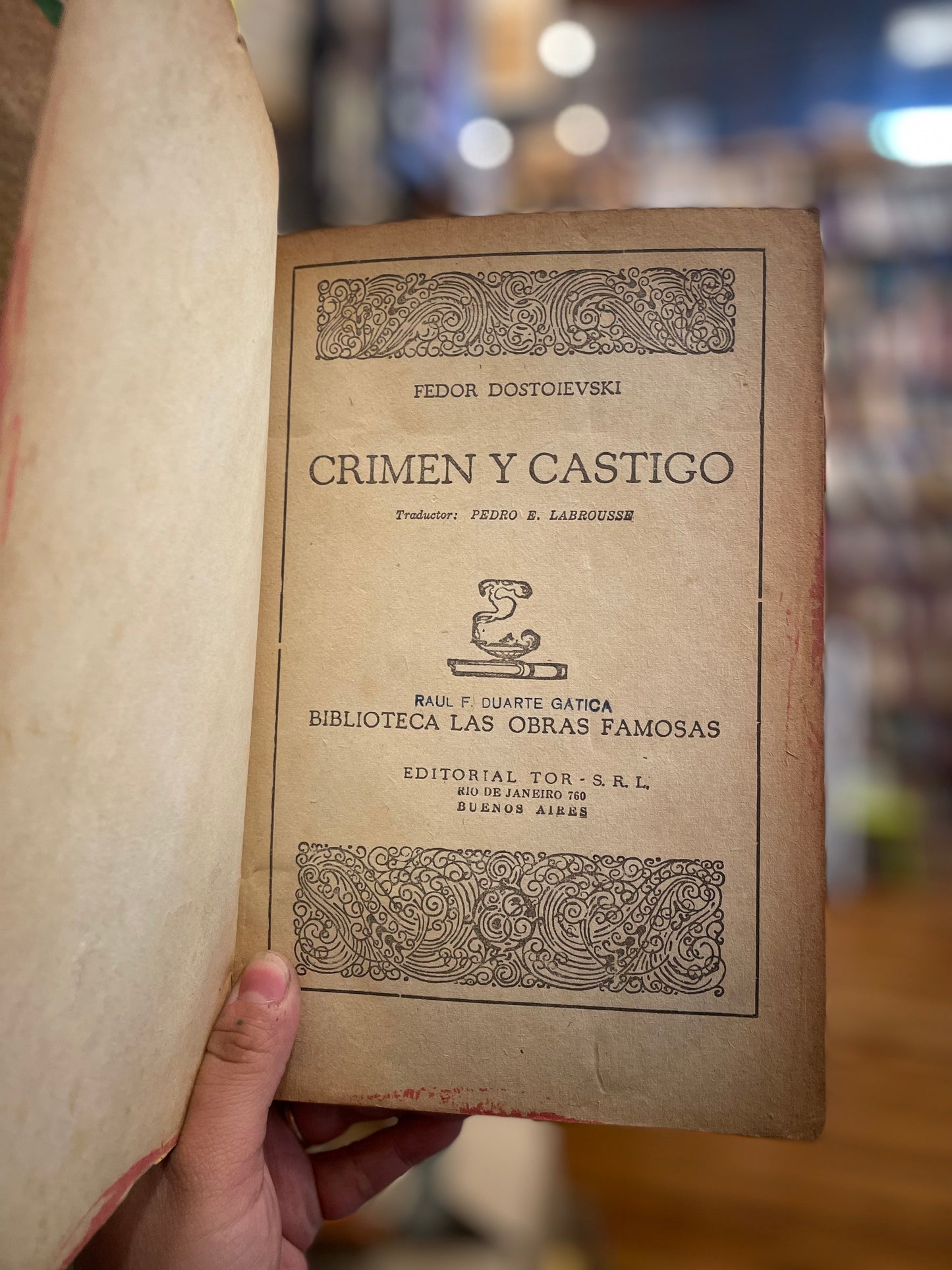 Crimen y castigo