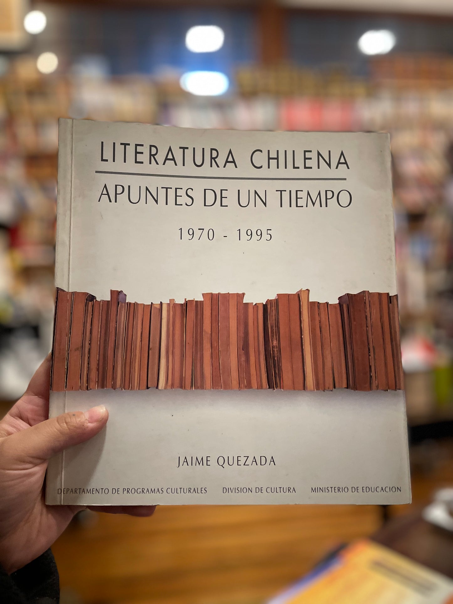 Literatura chilena. Apuntes de un tiempo 1970-1995