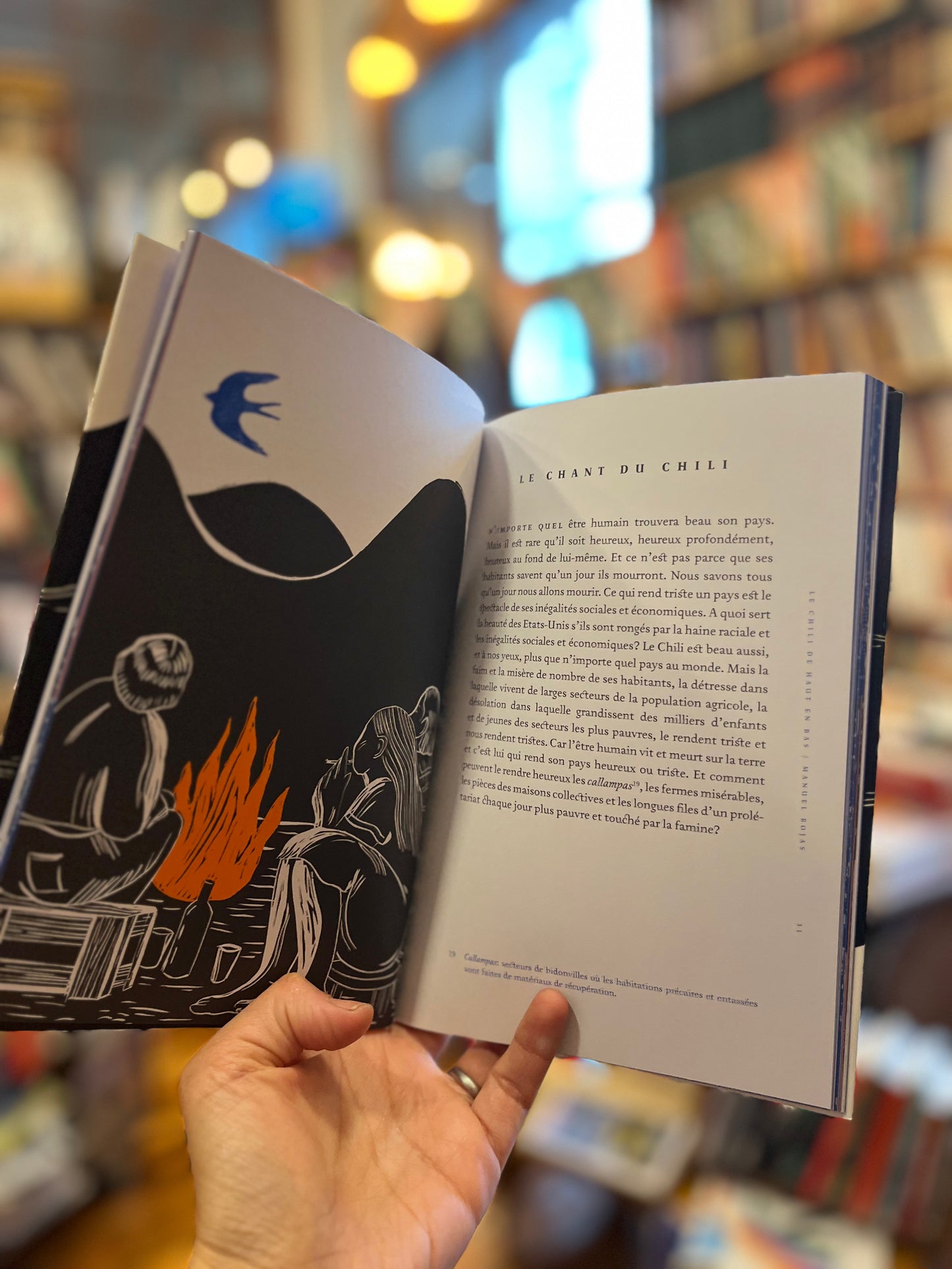 Chile de arriba a abajo. Bilingüe Francés castellano