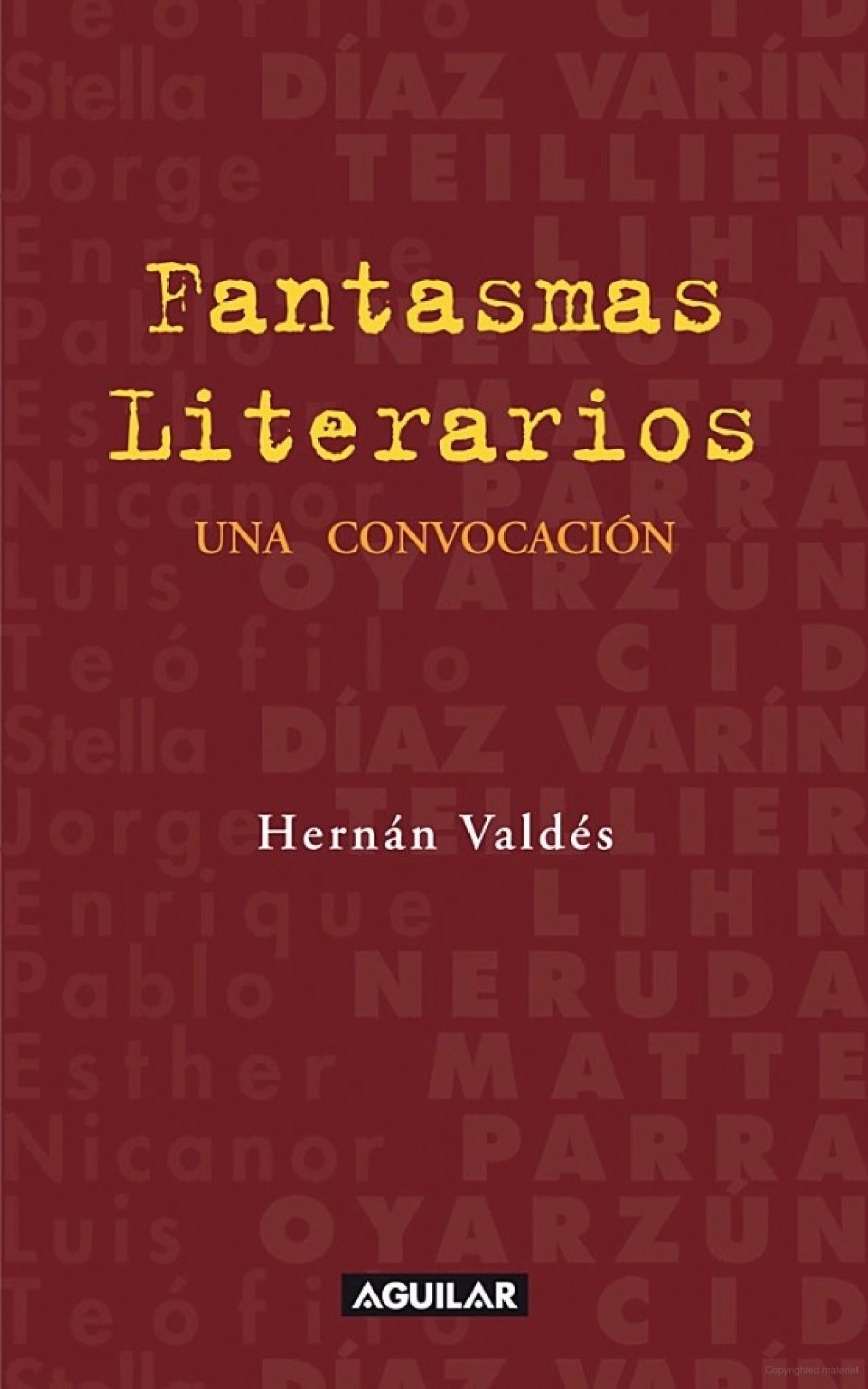 Fantasmas literarios. Una convocación