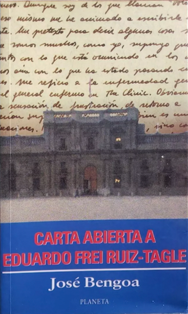 Carta abierta a Frei Ruiz-Tagle