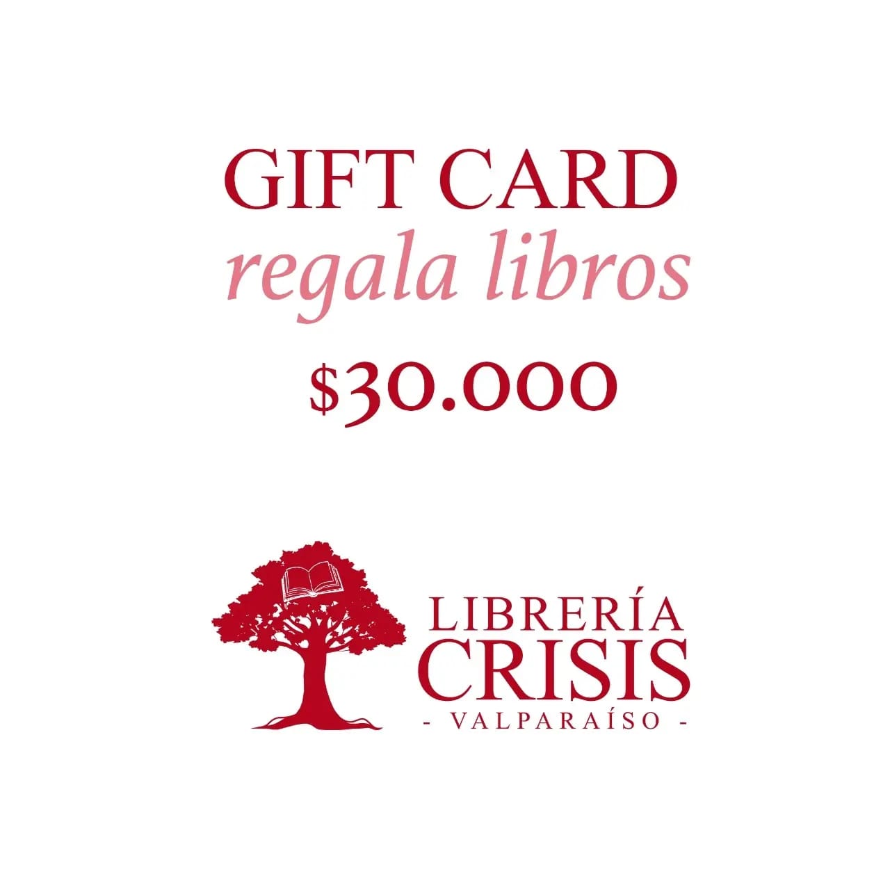 Gift card Tarjeta de regalo 30.000 pesos