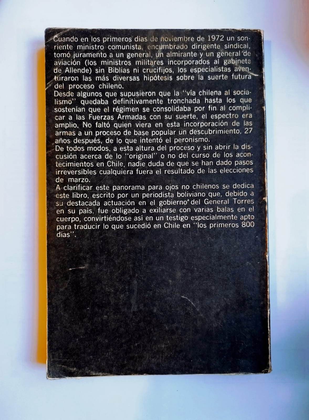 ¿Chile, sí? Los primeros 800 días