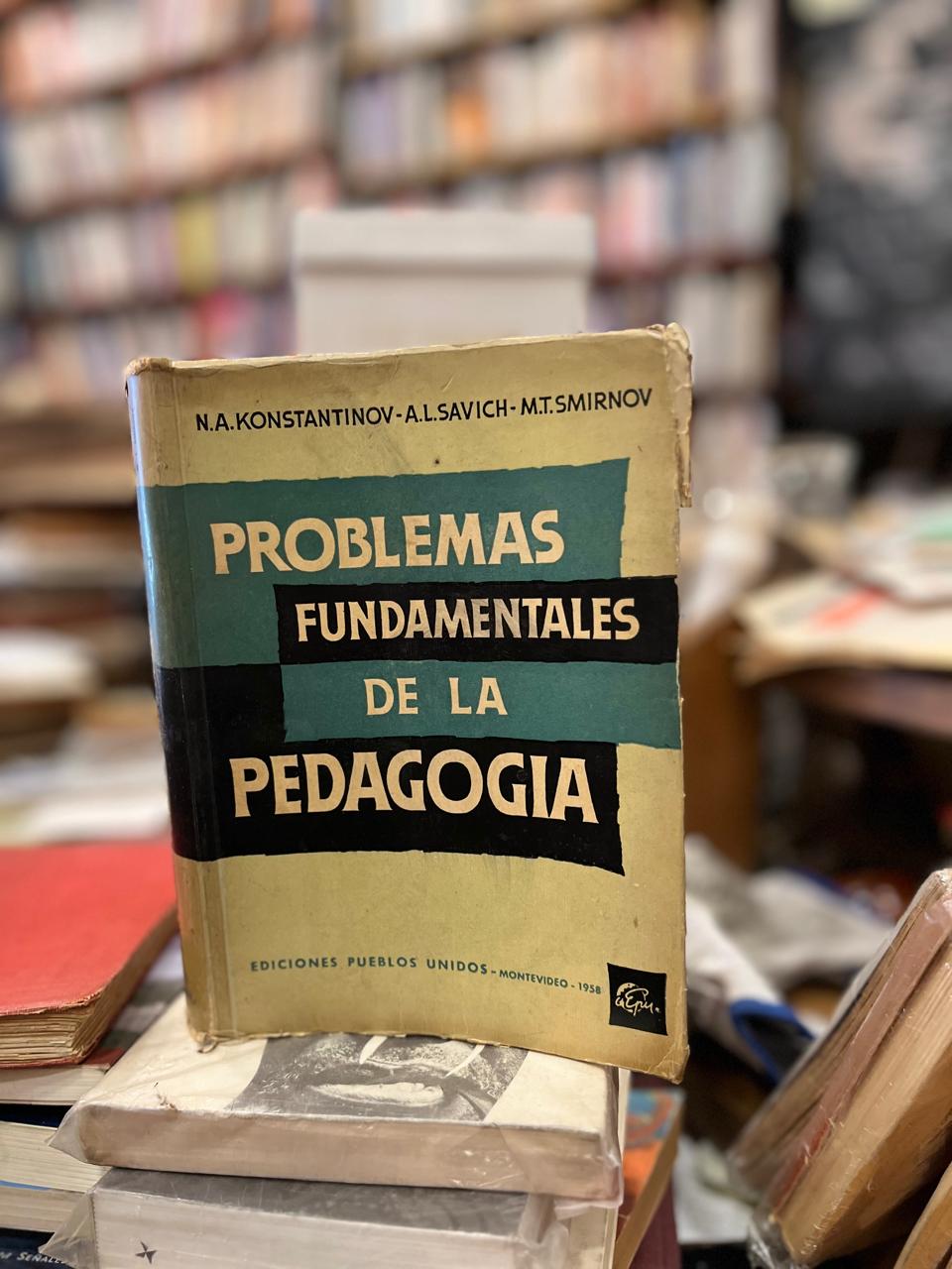 Problemas fundamentales de la pedagogía.Conferencias para estudiantes universitarios