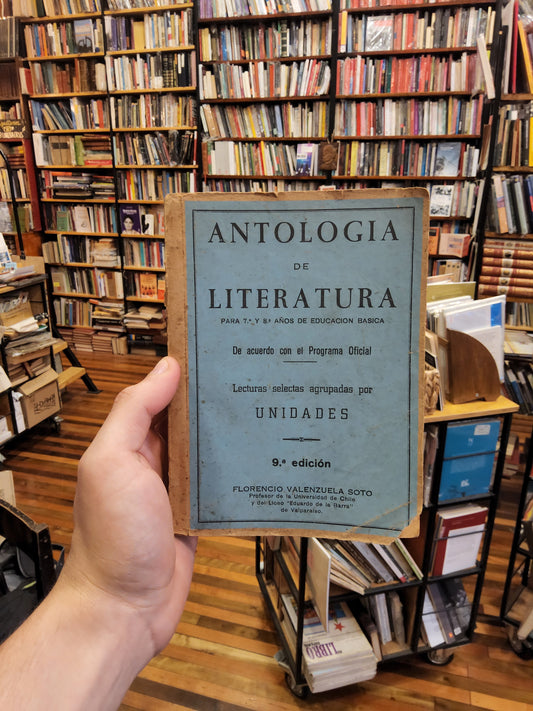 Antología de literatura para 7mo y 8vo años de educación básica