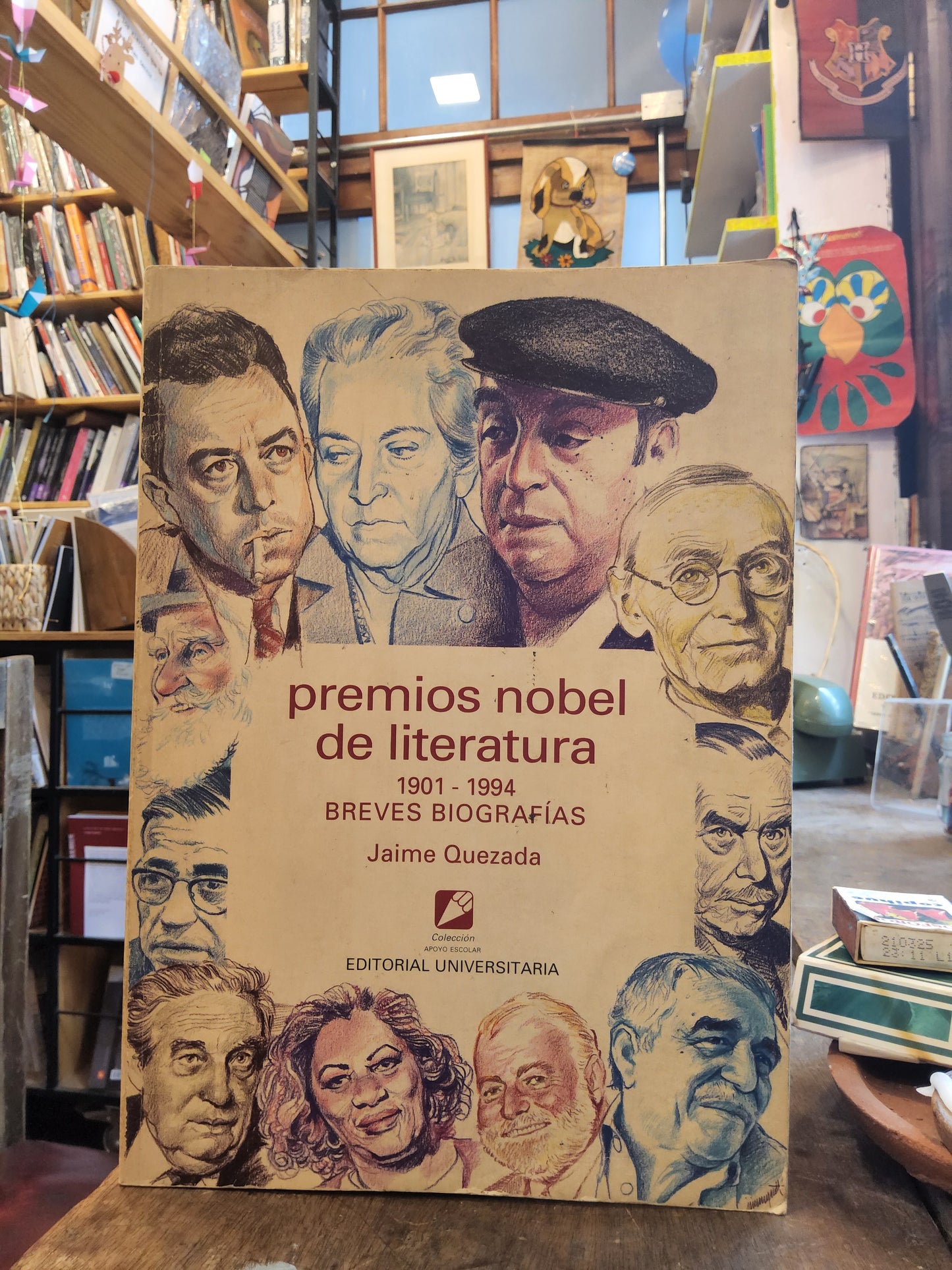 Premios nobel de literatura 1901 - 1994. Breves biografías