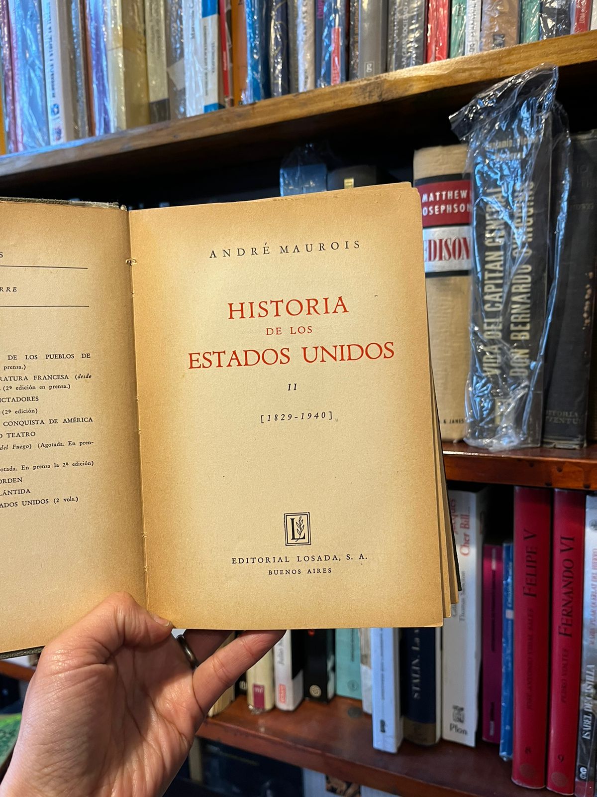 Historia de los Estados Unidos  1829-1940