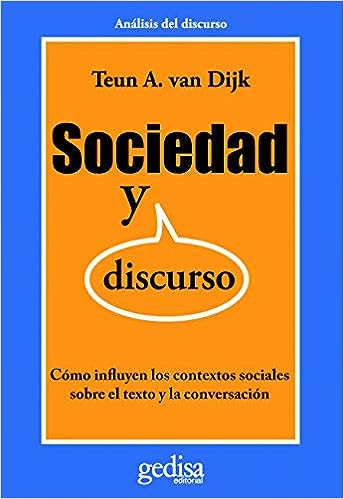 Sociedad y dicurso