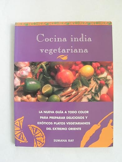 Cocina india vegetariana.