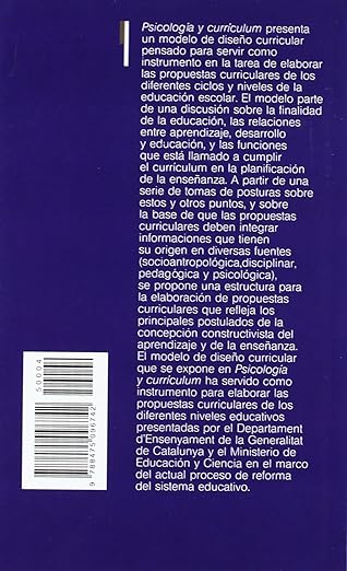 Psicología y curriculum