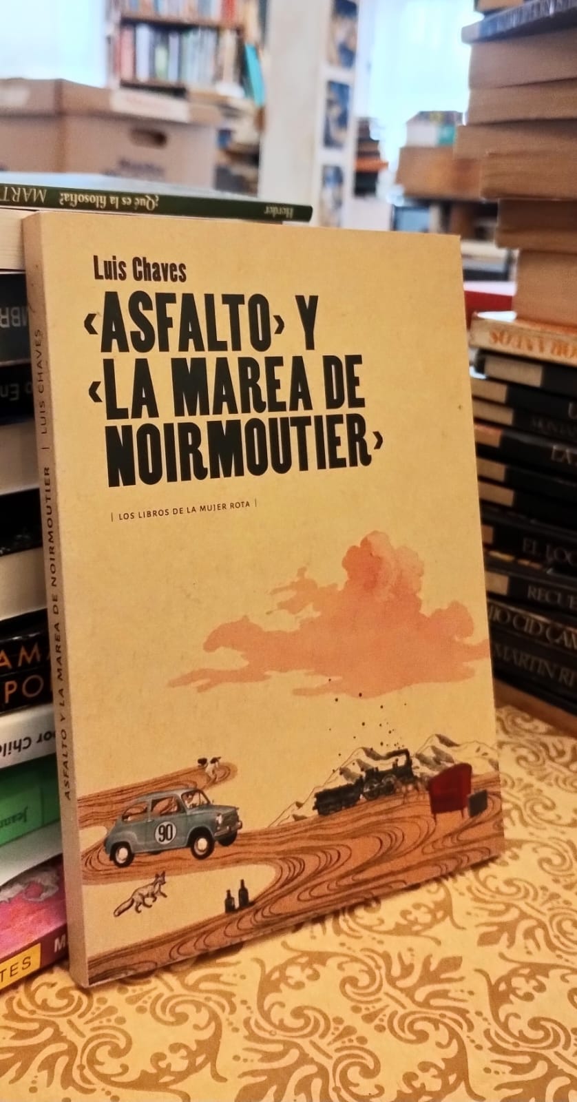 Asfalto y La marea de Noirmoutier