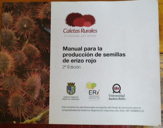 Manual para la producción de semillas de Erizo Rojo