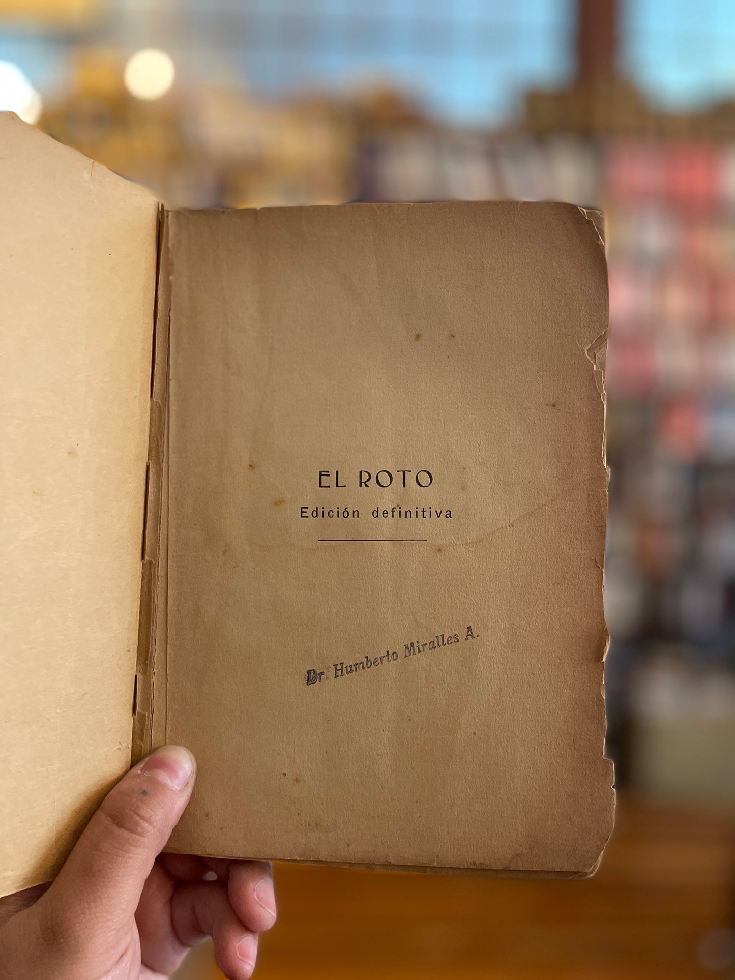 El roto. 5ta edición autorizada por el autor