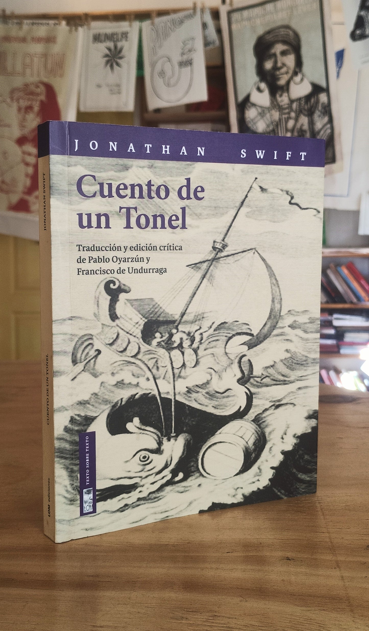 Cuento de un Tonel. Libro rescatado del incendio
