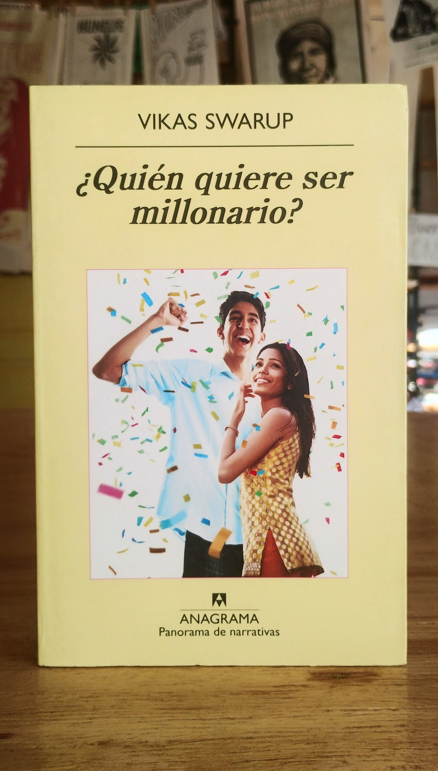 ¿Quién quiere ser millonario?. Libro rescatado del incendio