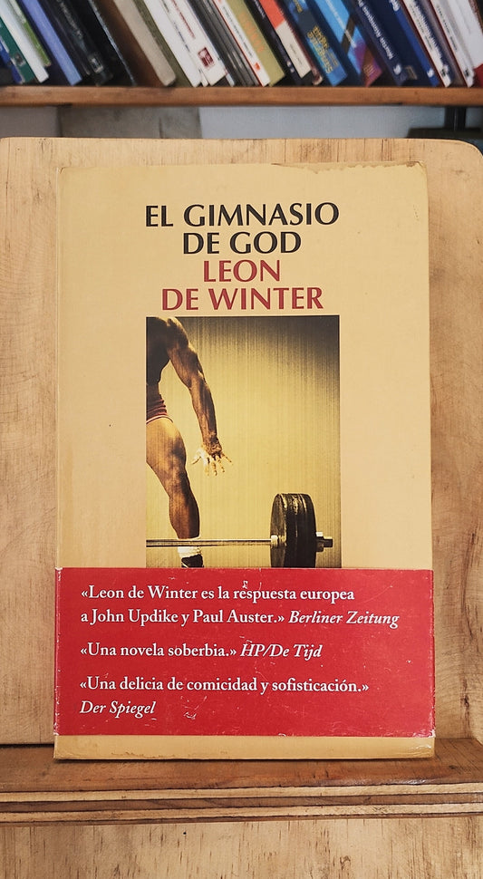 El gimnasio de God. Libro rescatado del incendio
