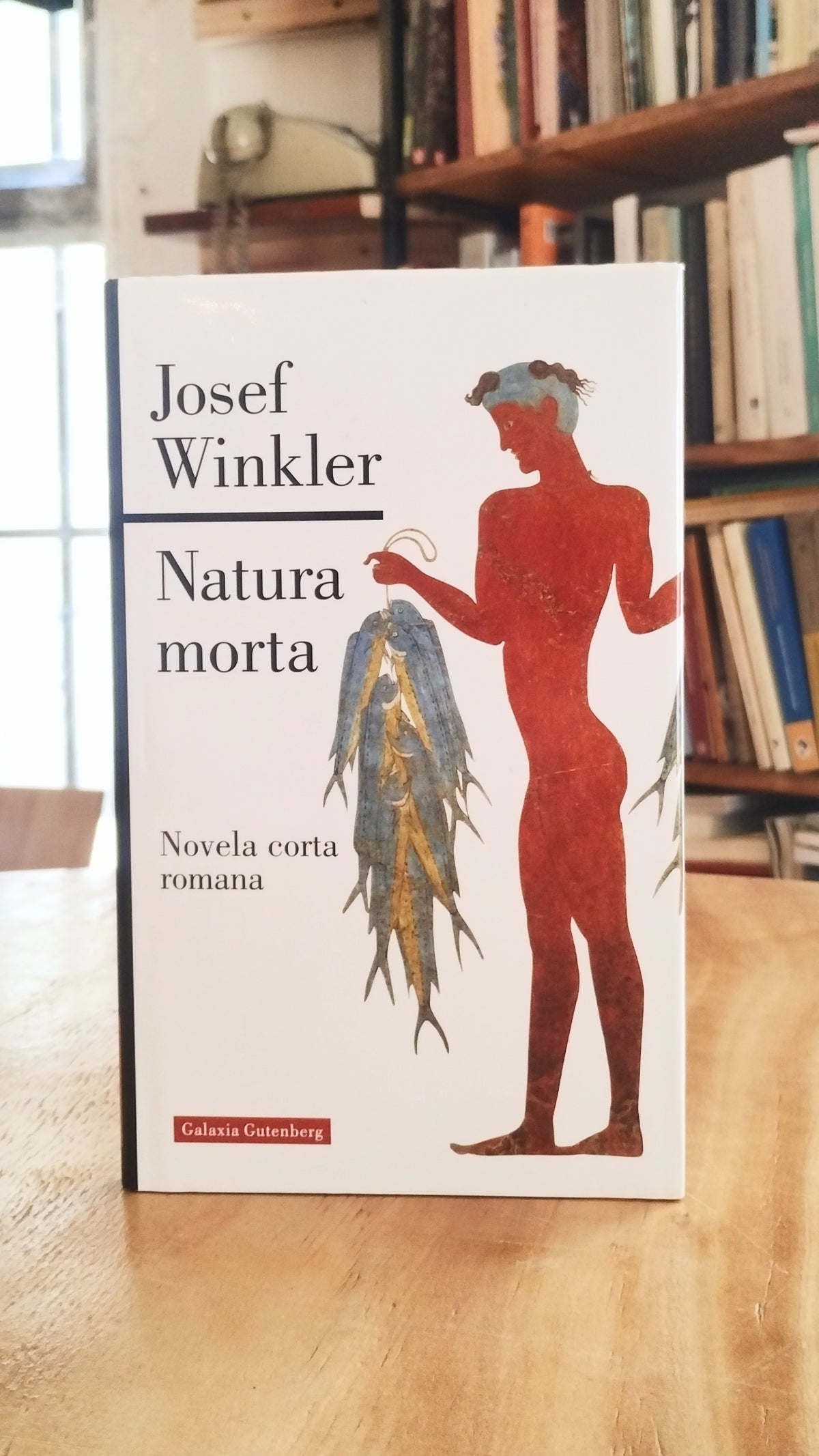 Natura morta. Novela corta romana. Libro rescatado del incendio