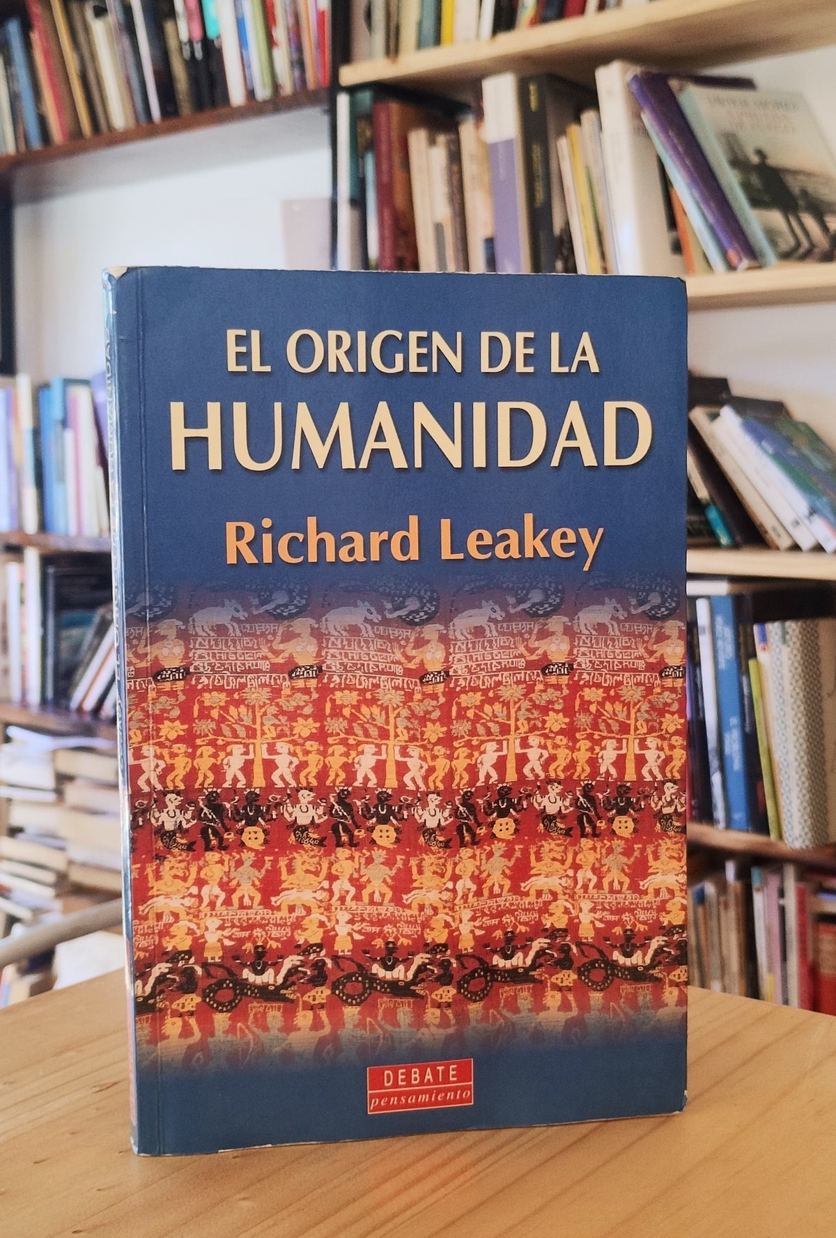 El origen de la humanidad. Libro rescatado del incendio