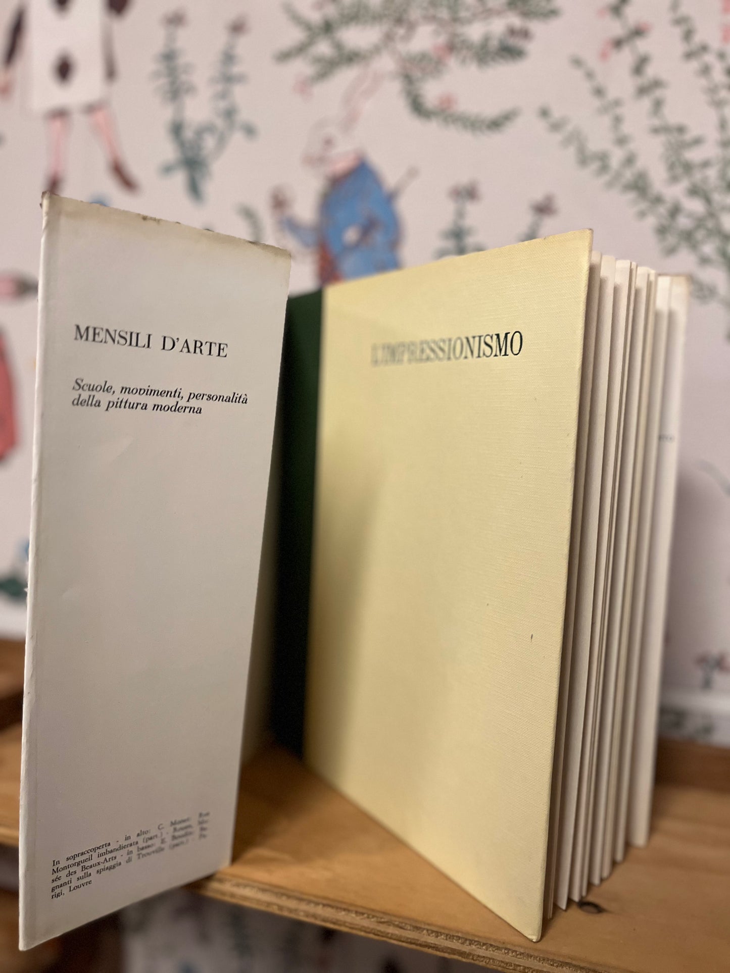 Mensili d´Arte. Tomo 5.  L Impressionismo. Libro rescatado del incendio