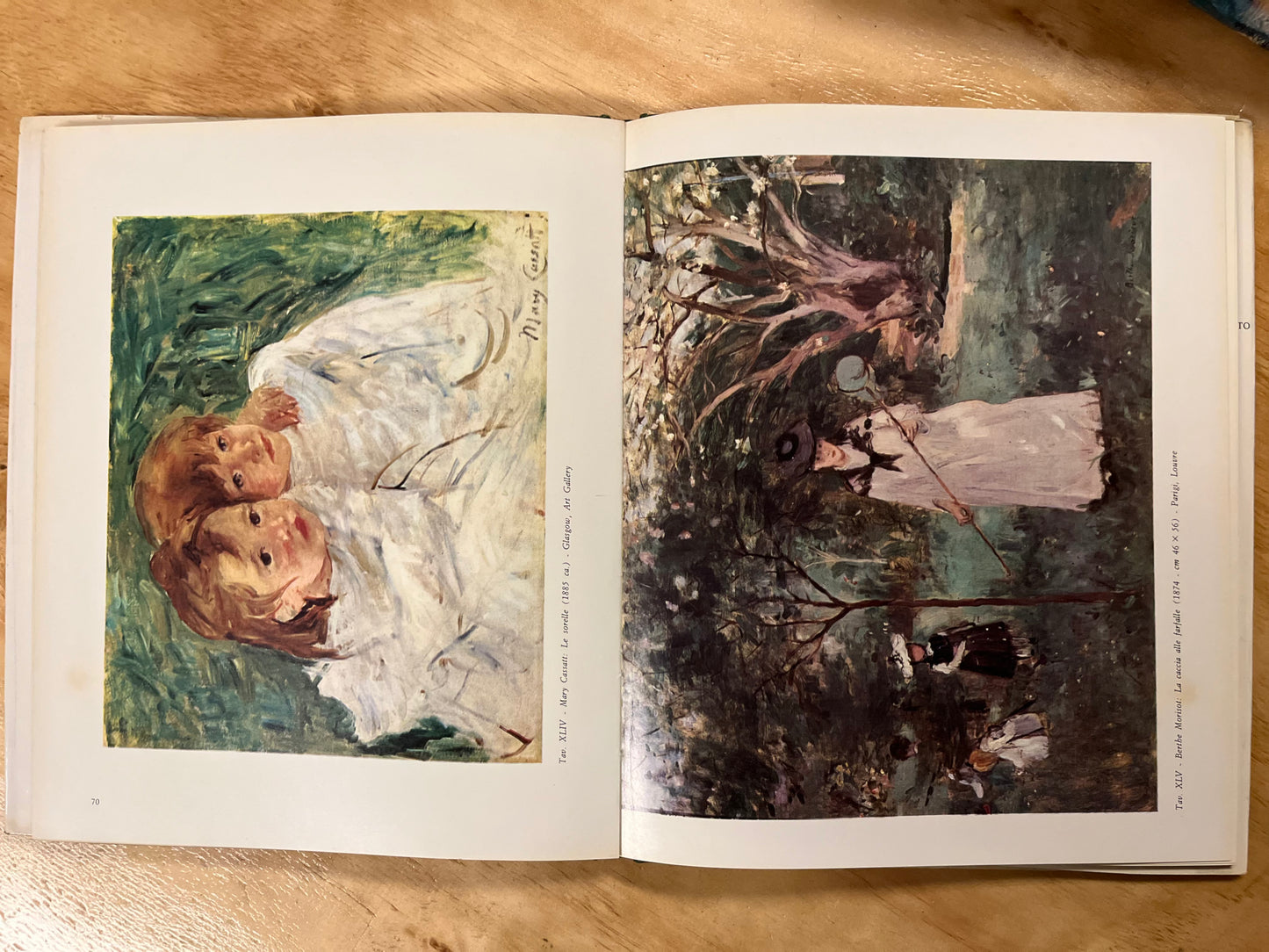 Mensili d´Arte. Tomo 5.  L Impressionismo. Libro rescatado del incendio