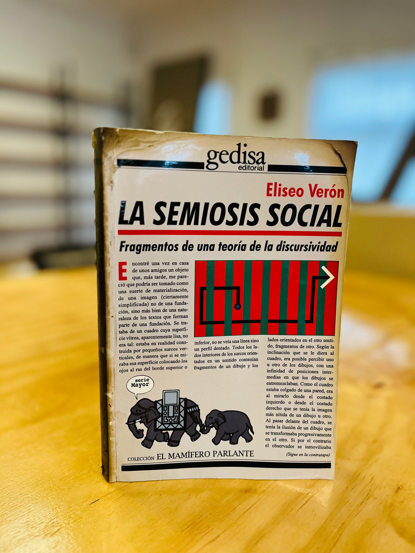 Semiosis social. Fragmentos de una teoría de la discursividad. Libro rescatado del incendio