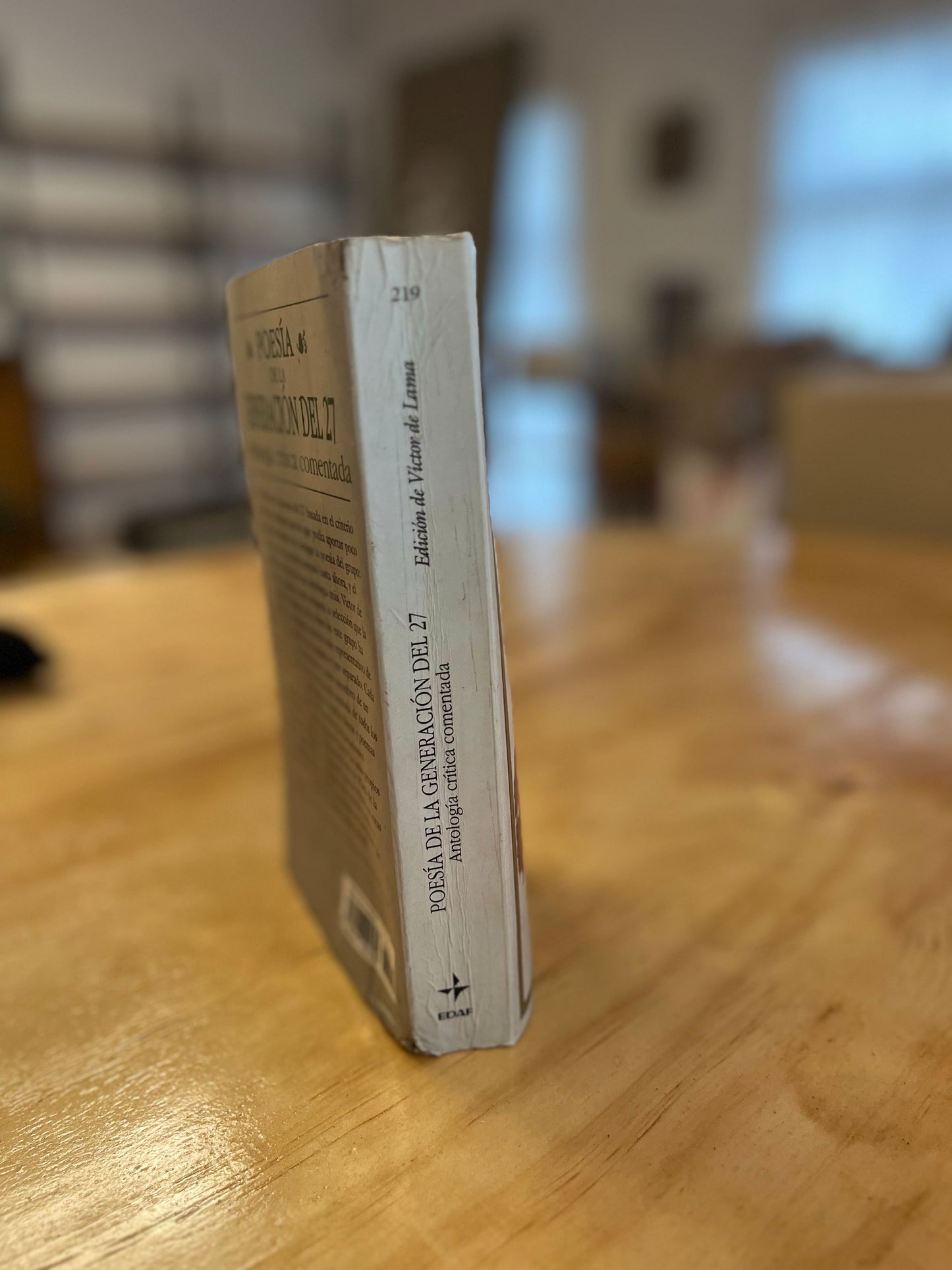 Poesía de la generación del 27 Libro rescatado del incendio