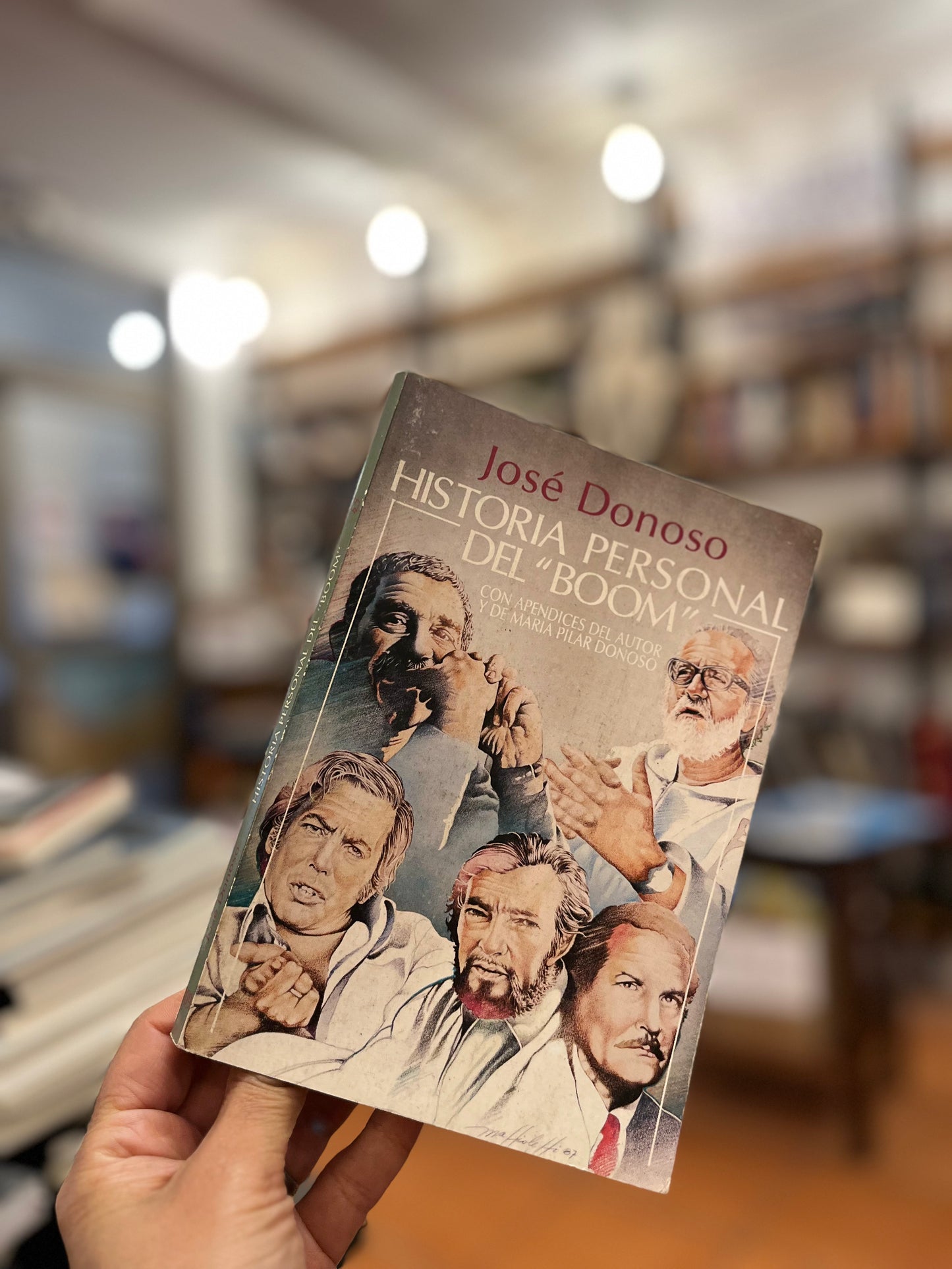 Historia personal del Boom. Libro rescatado del incendio